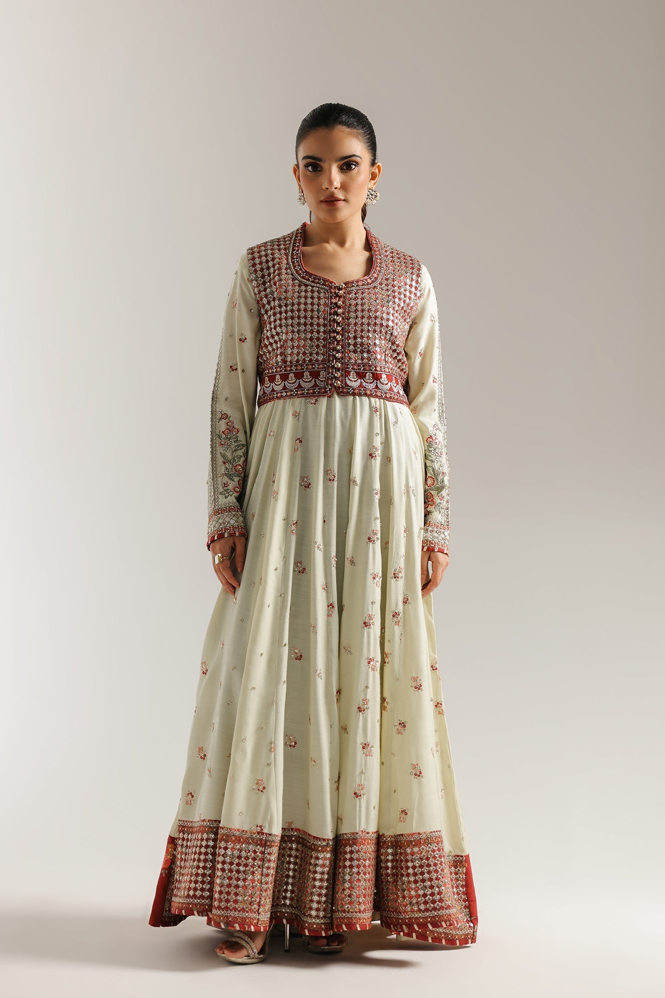 EMBROIDERED PISHWAS (E0826/104/130) - Image 2