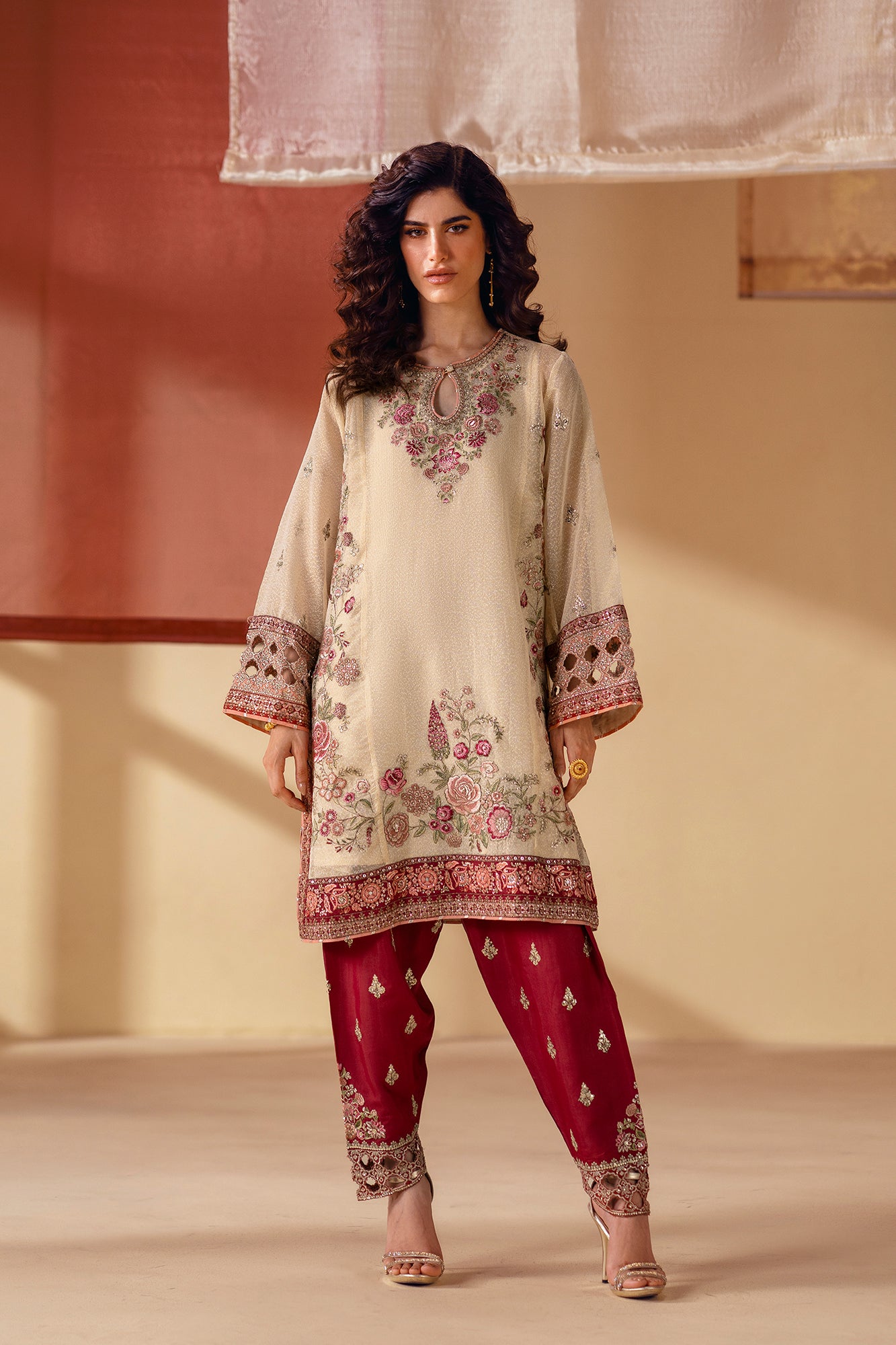 EMBROIDERED SUIT (E104/227/0831) - Image 2