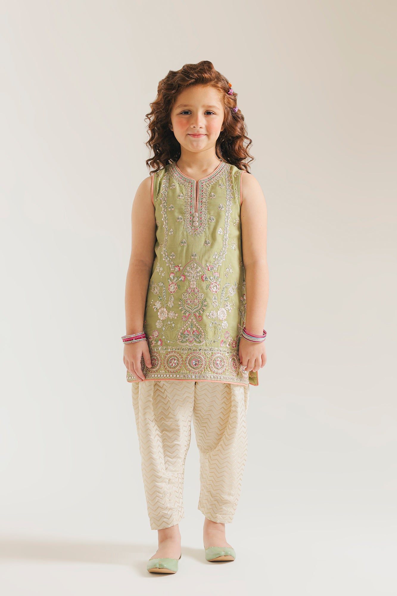 EMBROIDERED SUIT (E0832/404/127) - Image 2