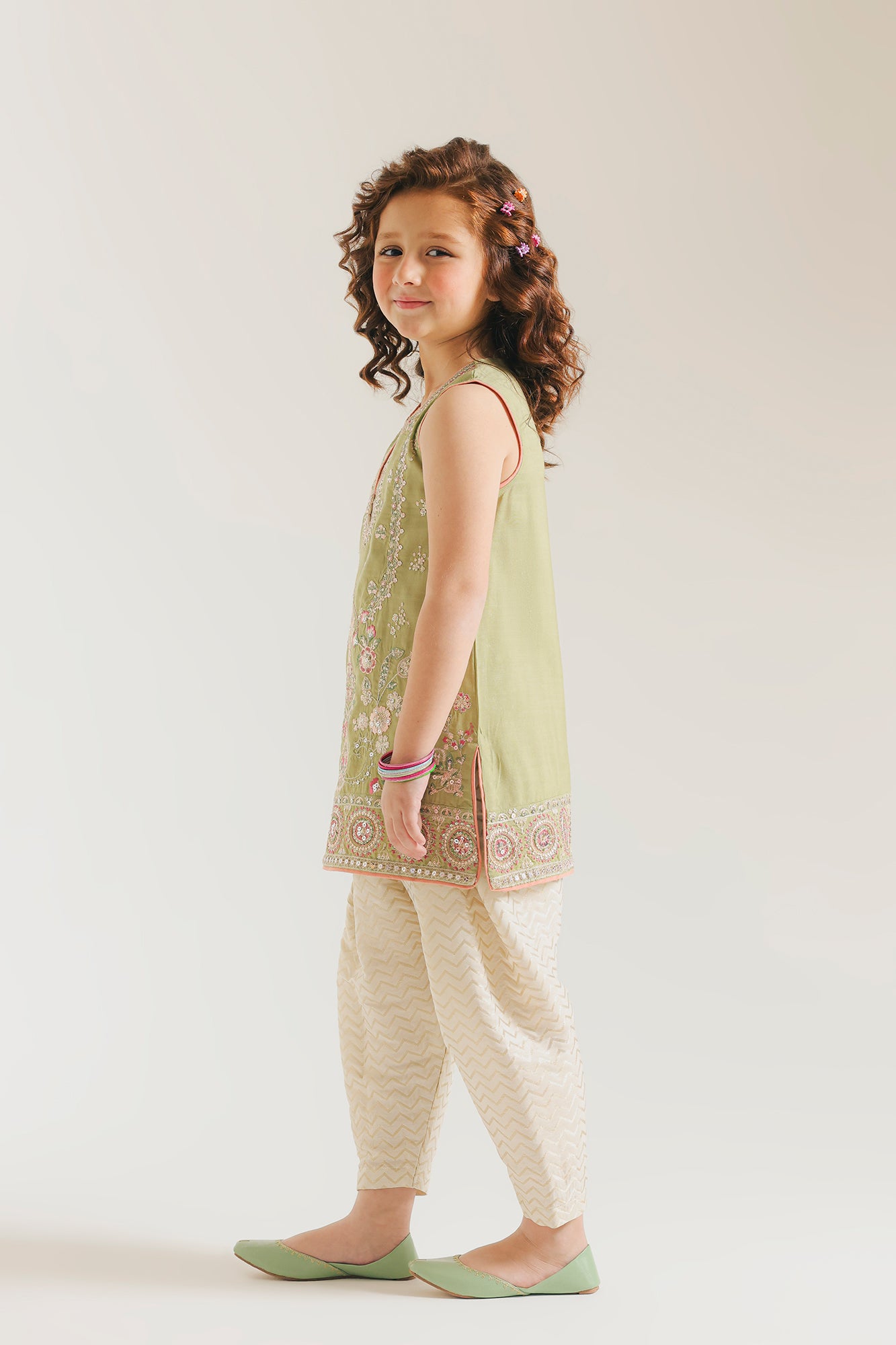 EMBROIDERED SUIT (E0832/404/127) - Image 3