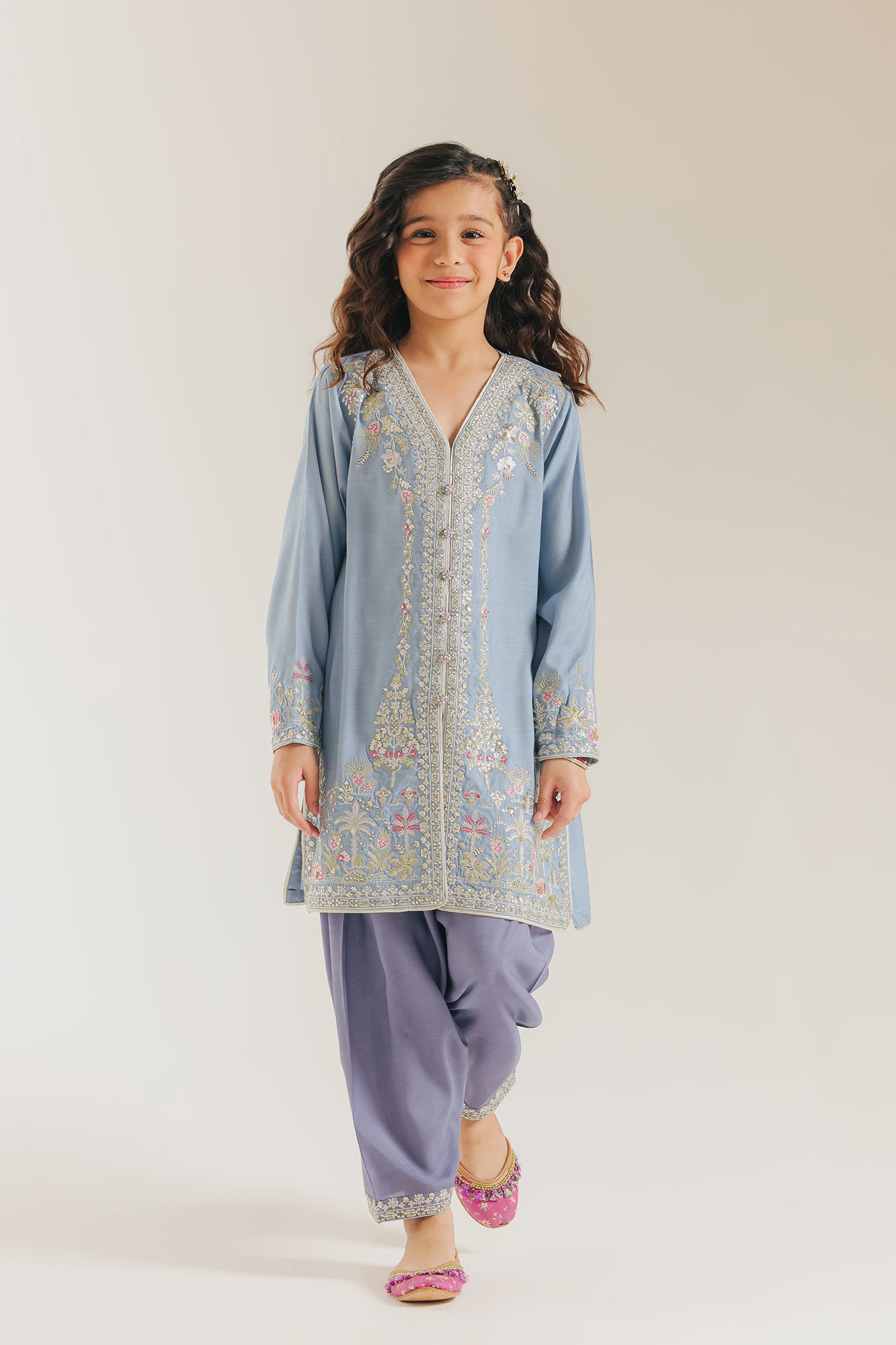 EMBROIDERED SUIT (E0834/404/632) - Image 2