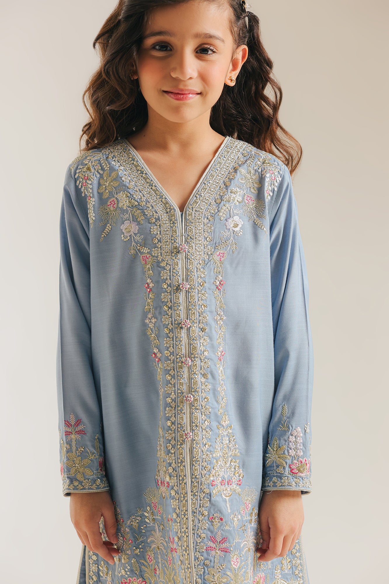 EMBROIDERED SUIT (E0834/404/632) - Image 4