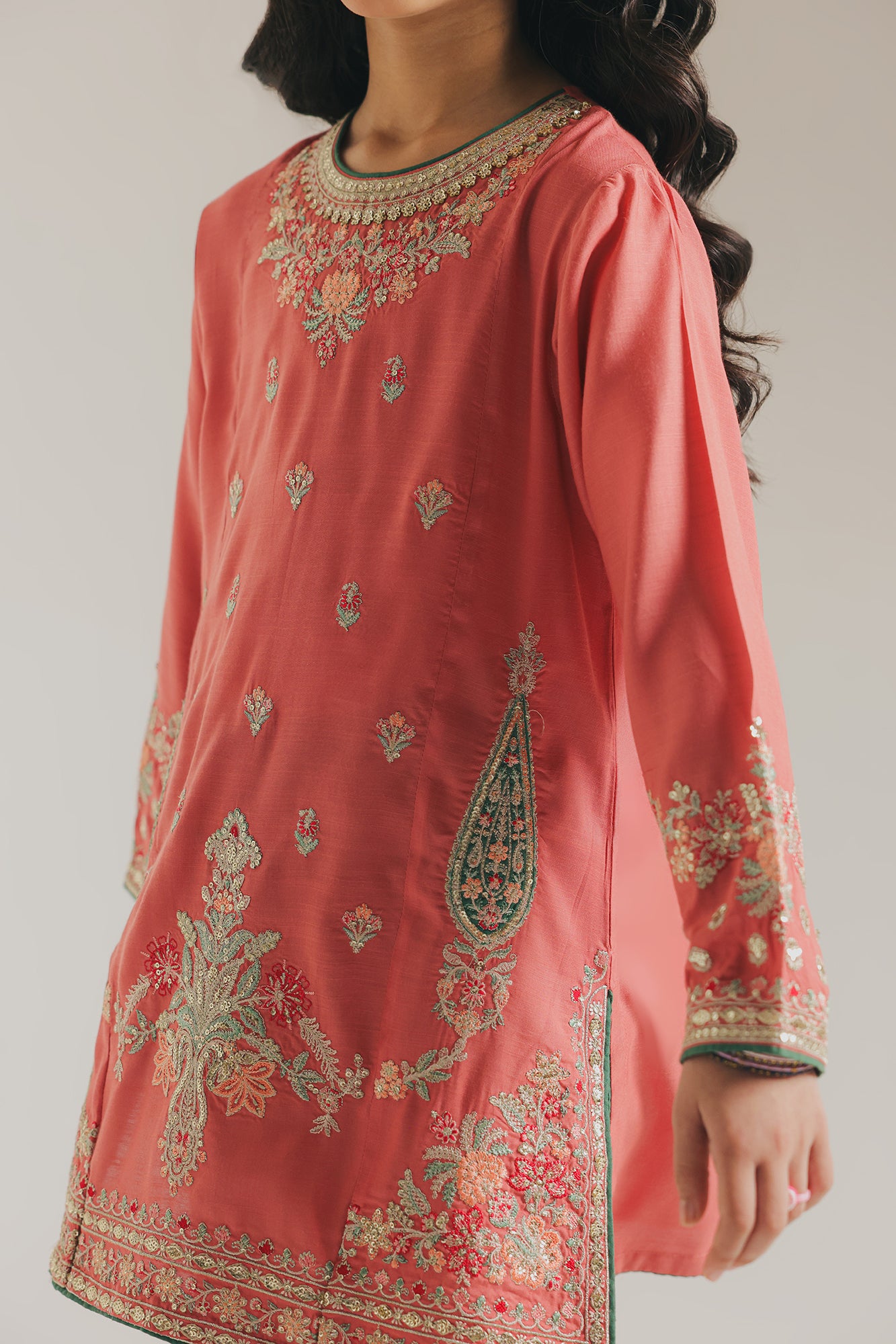 EMBROIDERED SUIT (E0838/404/313) - Image 7