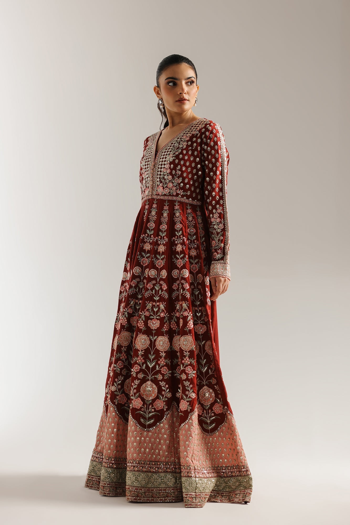 EMBROIDERED PISHWAS (E0840/104/414) - Image 3