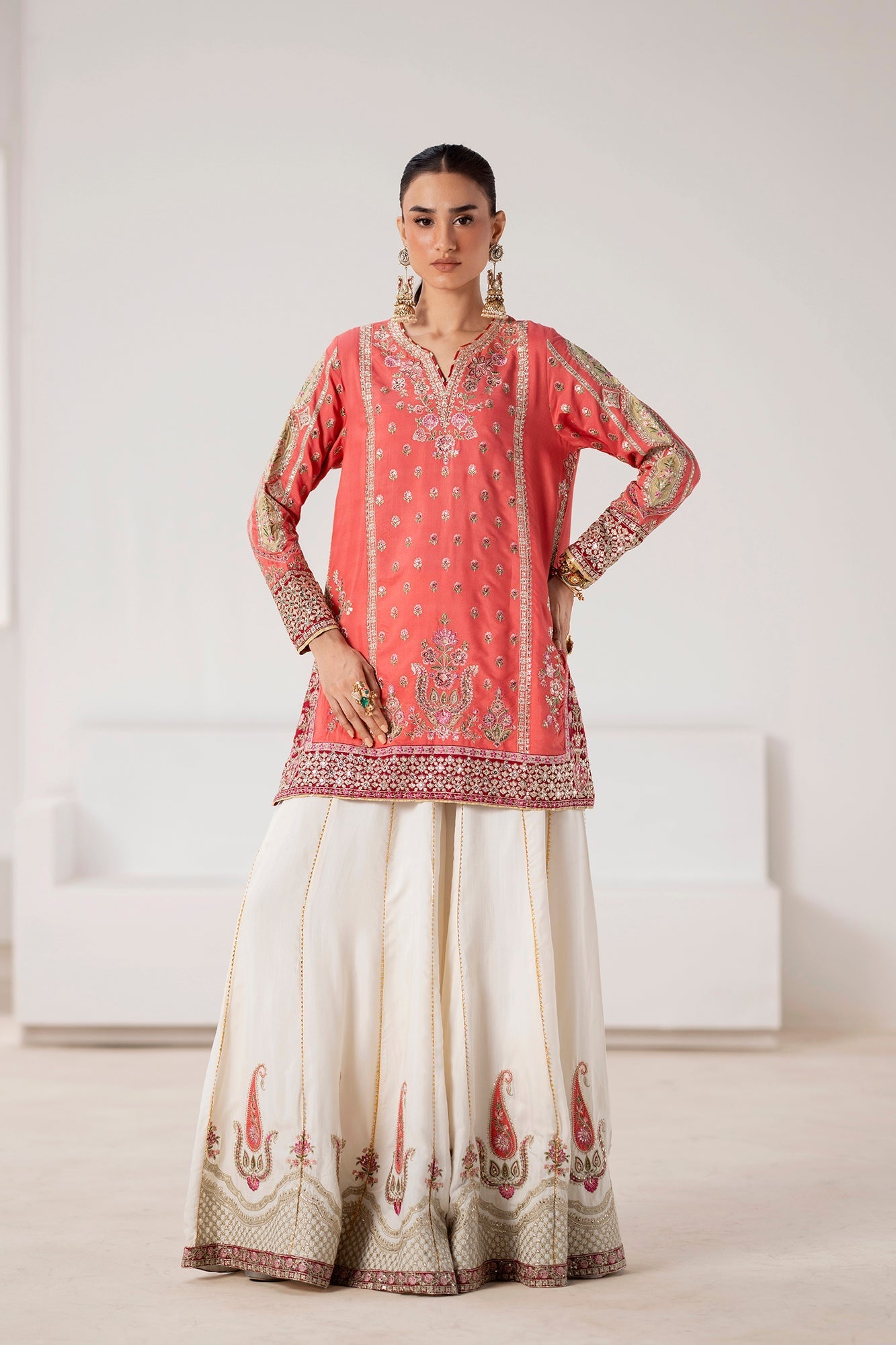 EMBROIDERED SUIT (E0844/104/213) - Image 2