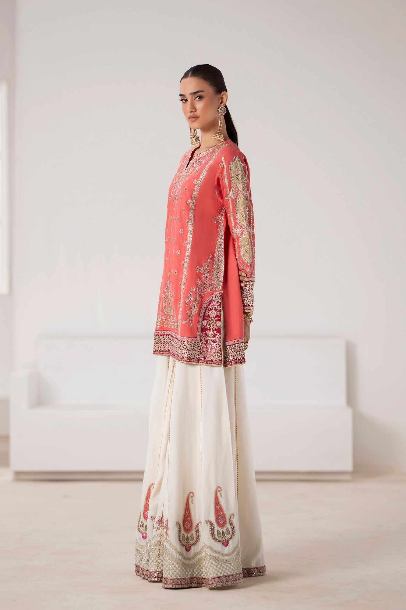 EMBROIDERED SUIT (E0844/104/213) - Image 3