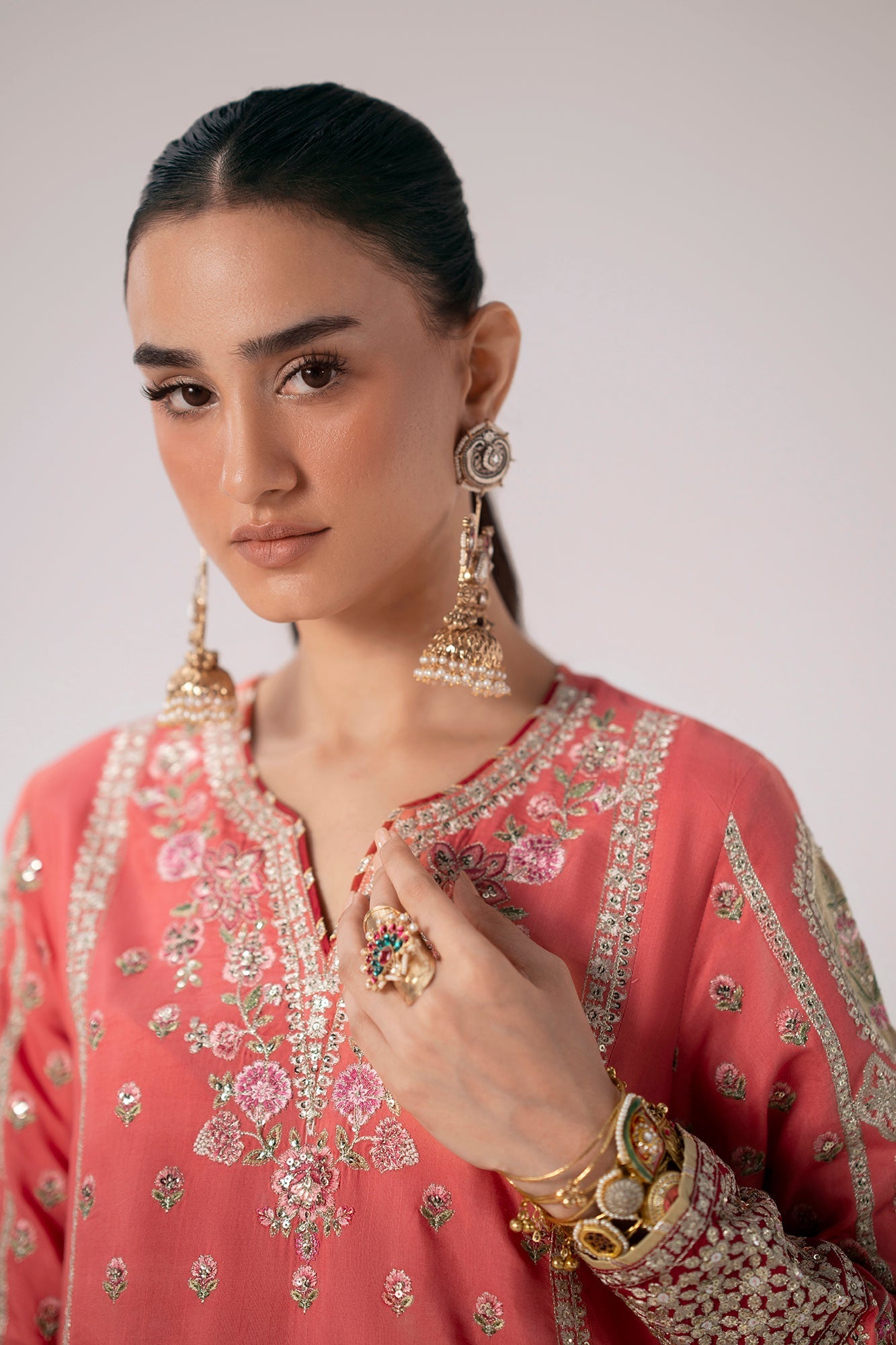 EMBROIDERED SUIT (E0844/104/213) - Image 7