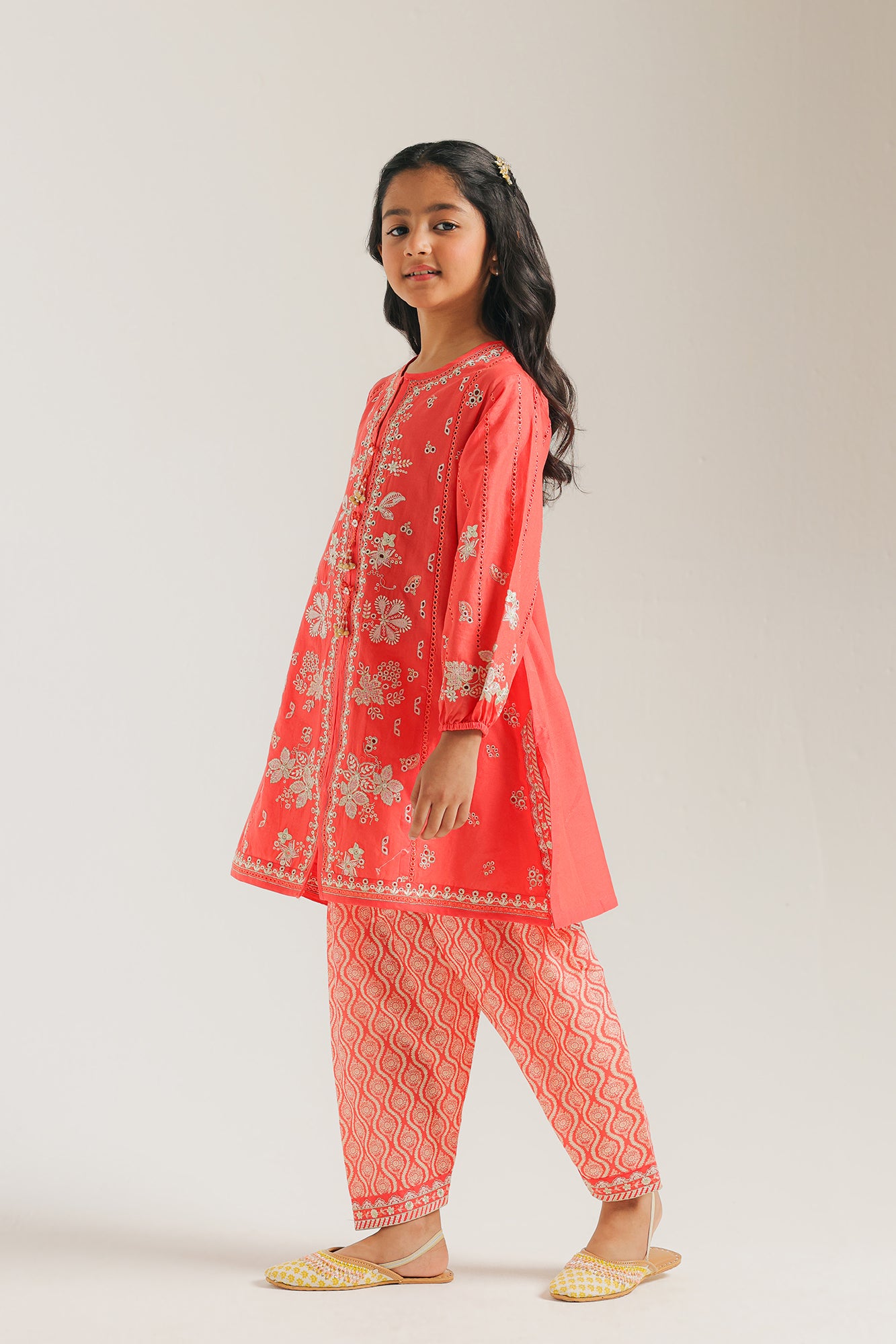 EMBROIDERED SUIT (E0845/404/311) - Image 2
