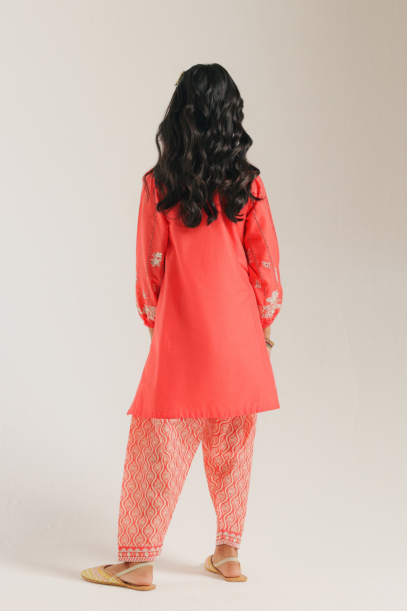 EMBROIDERED SUIT (E0845/404/311) - Image 3