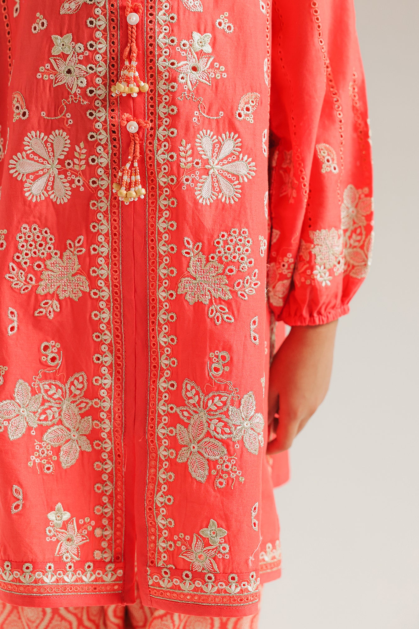 EMBROIDERED SUIT (E0845/404/311) - Image 5