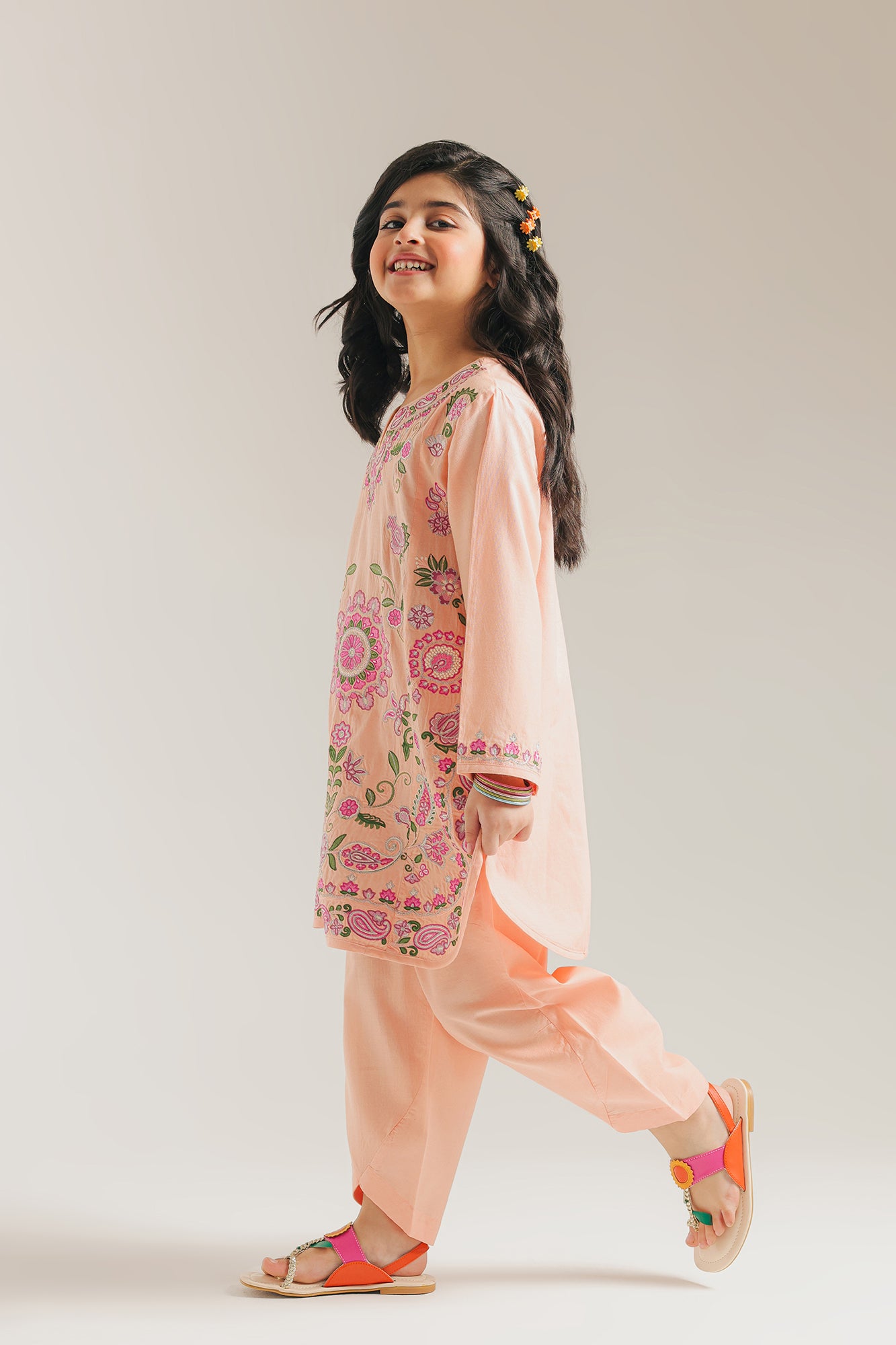 EMBROIDERED SUIT (E0851/404/315) - Image 2