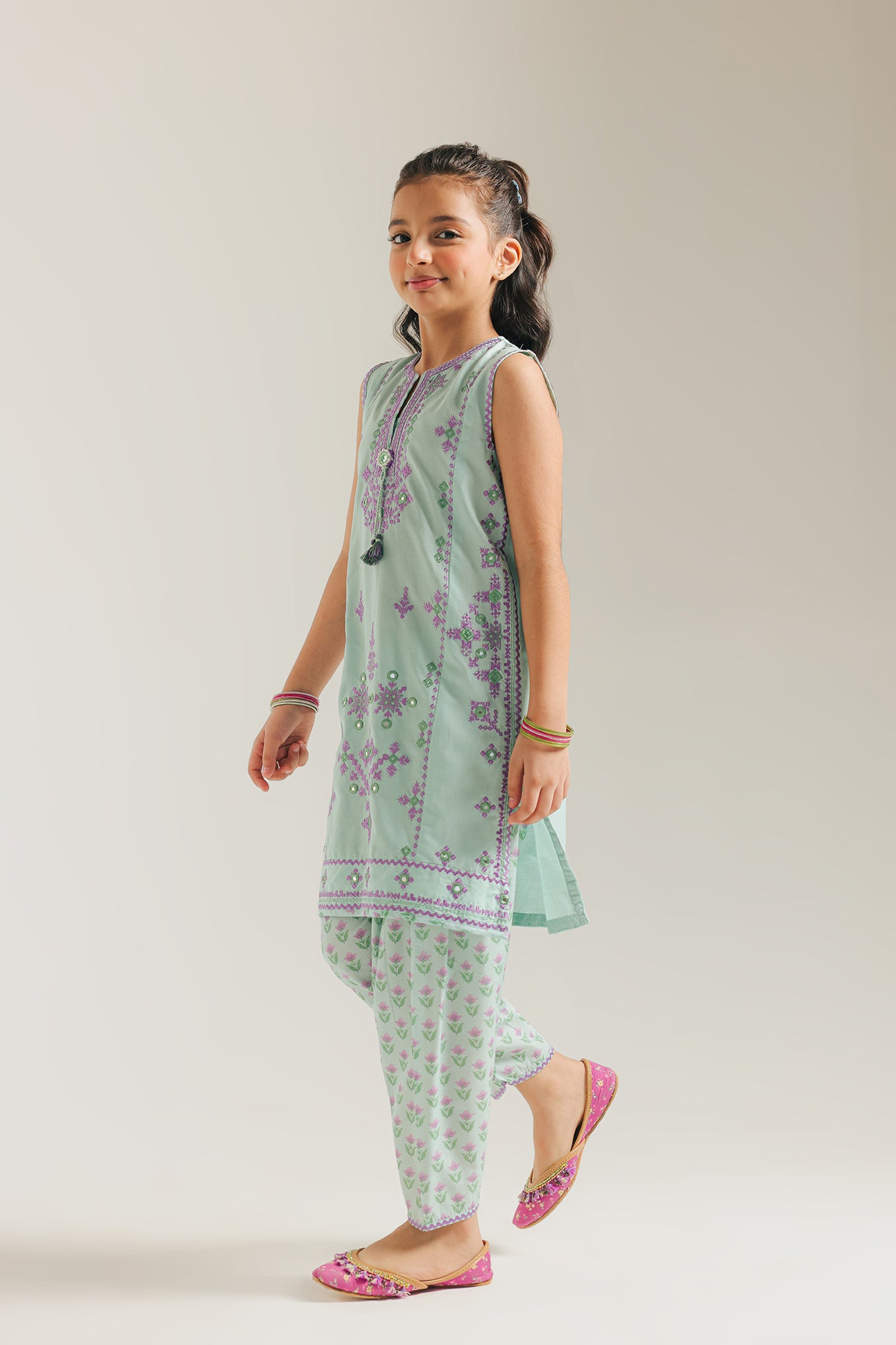 EMBROIDERED SUIT (E0852/404/720) - Image 3