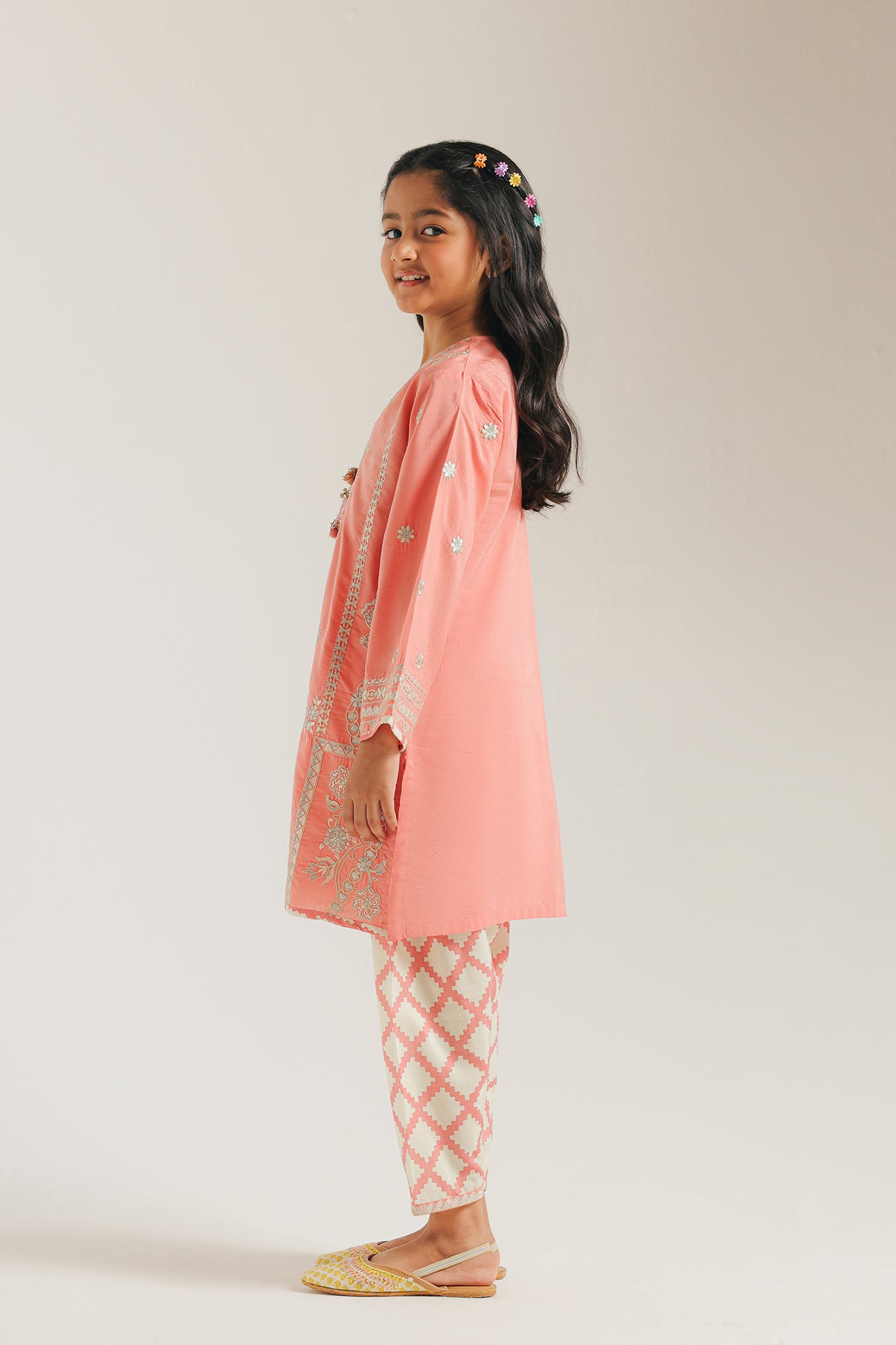 EMBROIDERED SUIT (E0855/404/215) - Image 2
