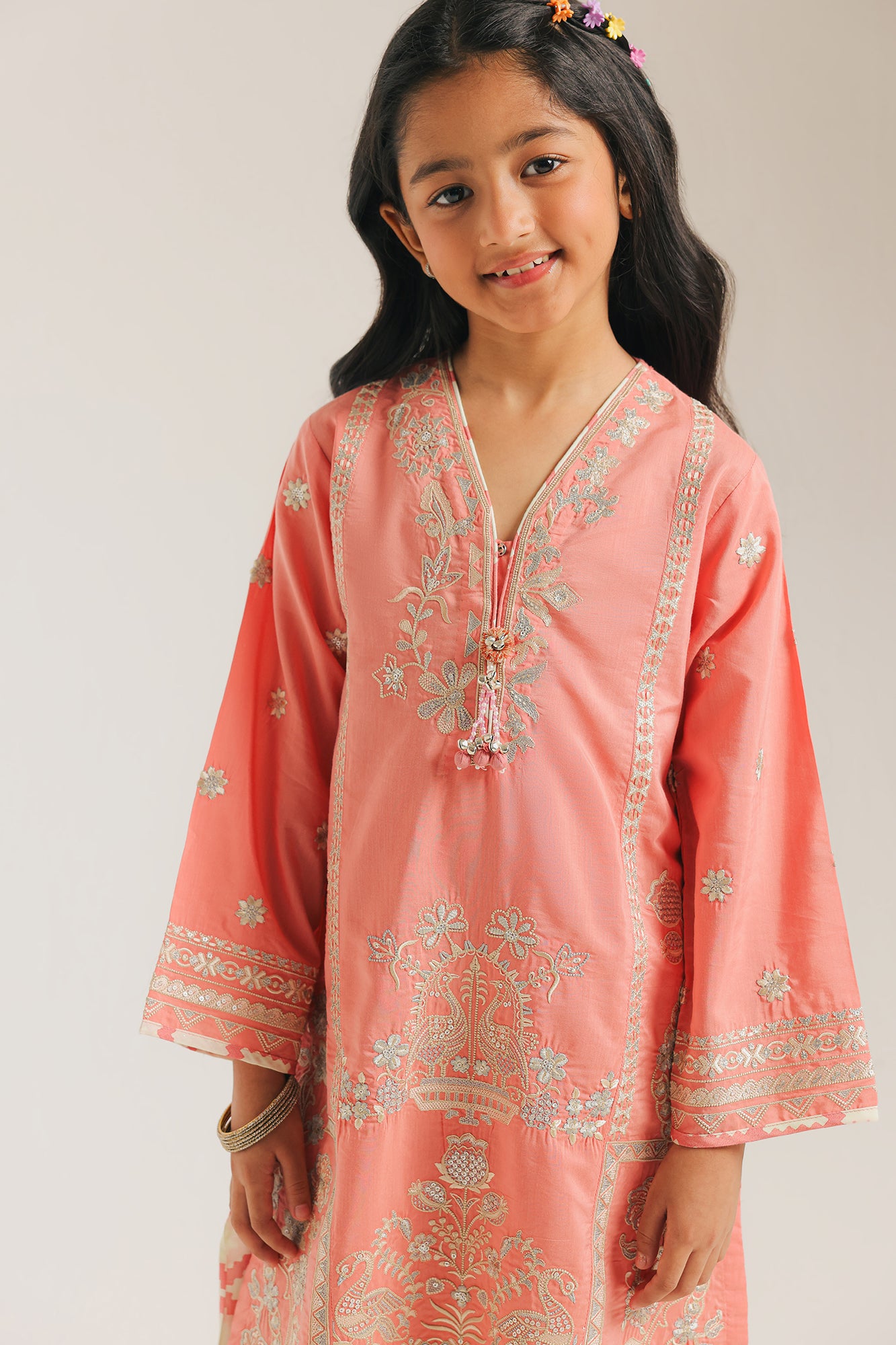 EMBROIDERED SUIT (E0855/404/215) - Image 4