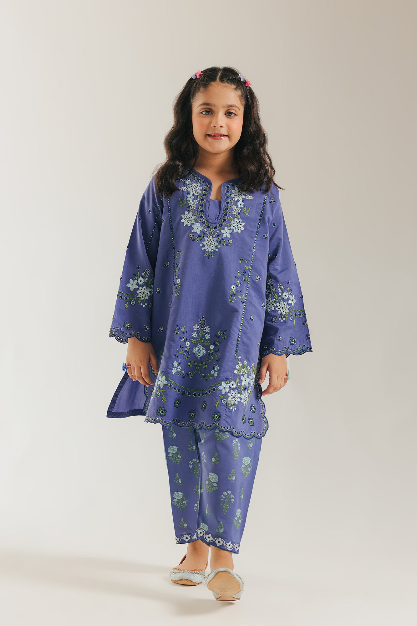 EMBROIDERED SUIT (E0857/404/626) - Image 2