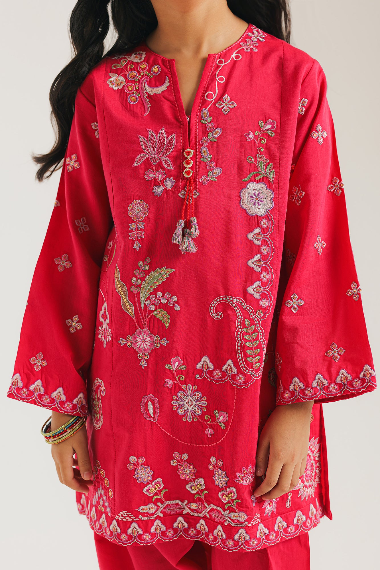 EMBROIDERED SUIT (E0859/404/308) - Image 5