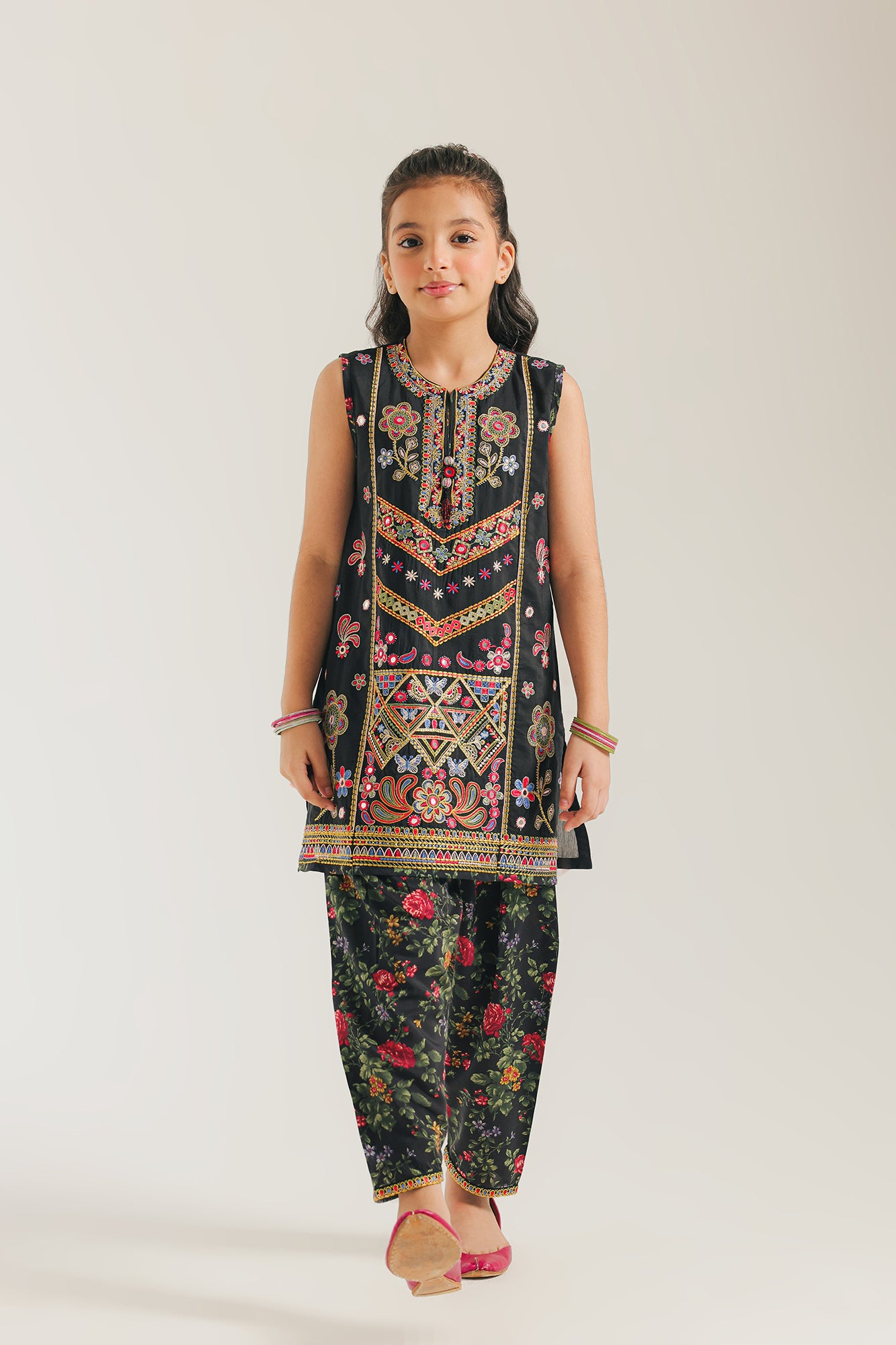 EMBROIDERED SUIT (E0864/404/902) - Image 2