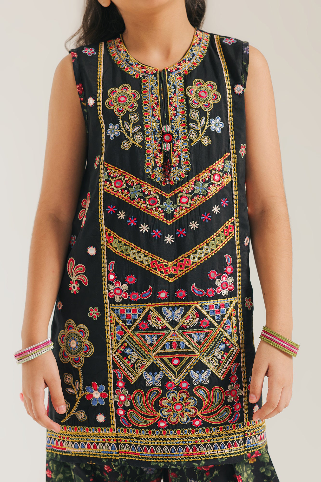 EMBROIDERED SUIT (E0864/404/902) - Image 5