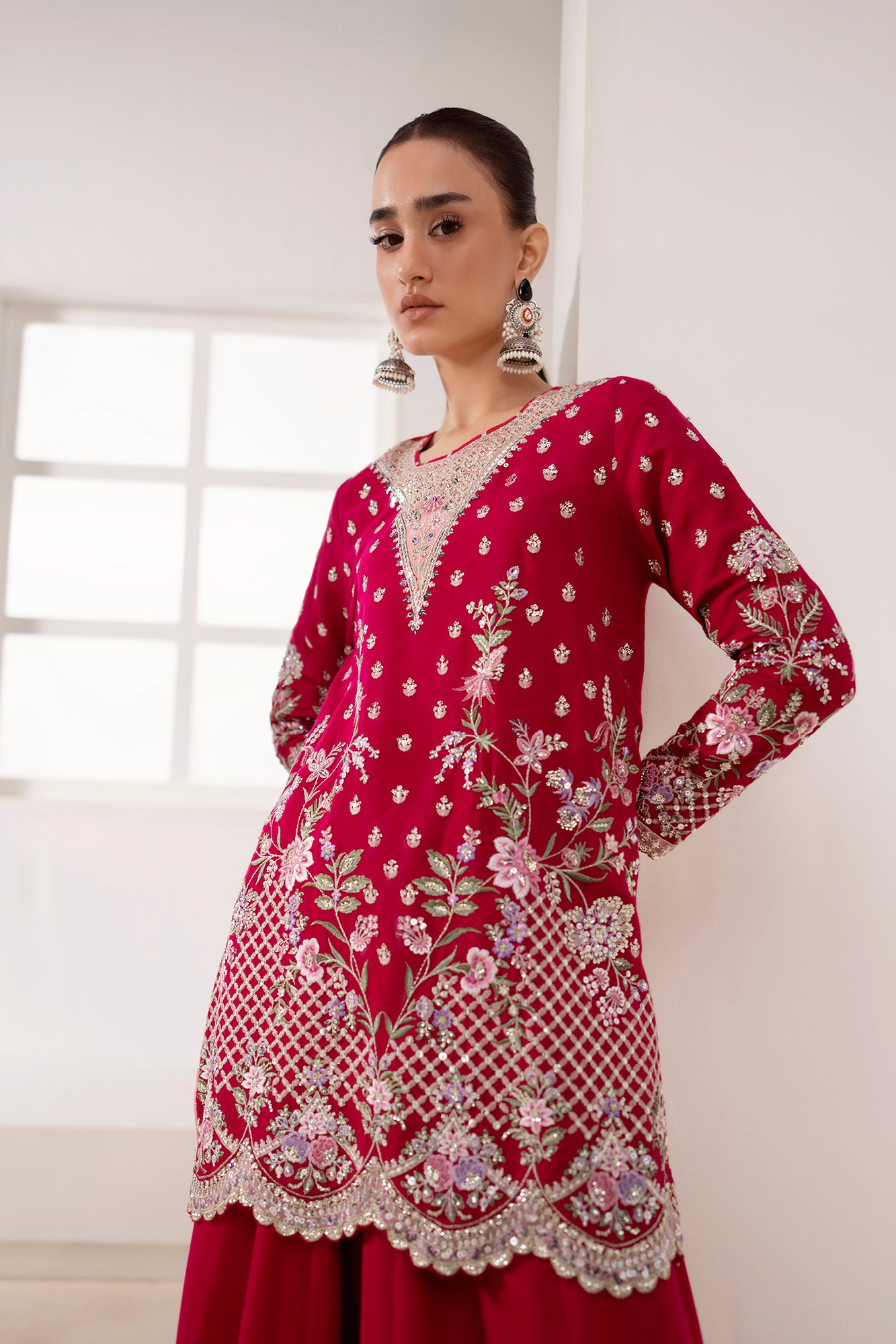 EMBROIDERED SUIT (E0902/104/418) - Image 7