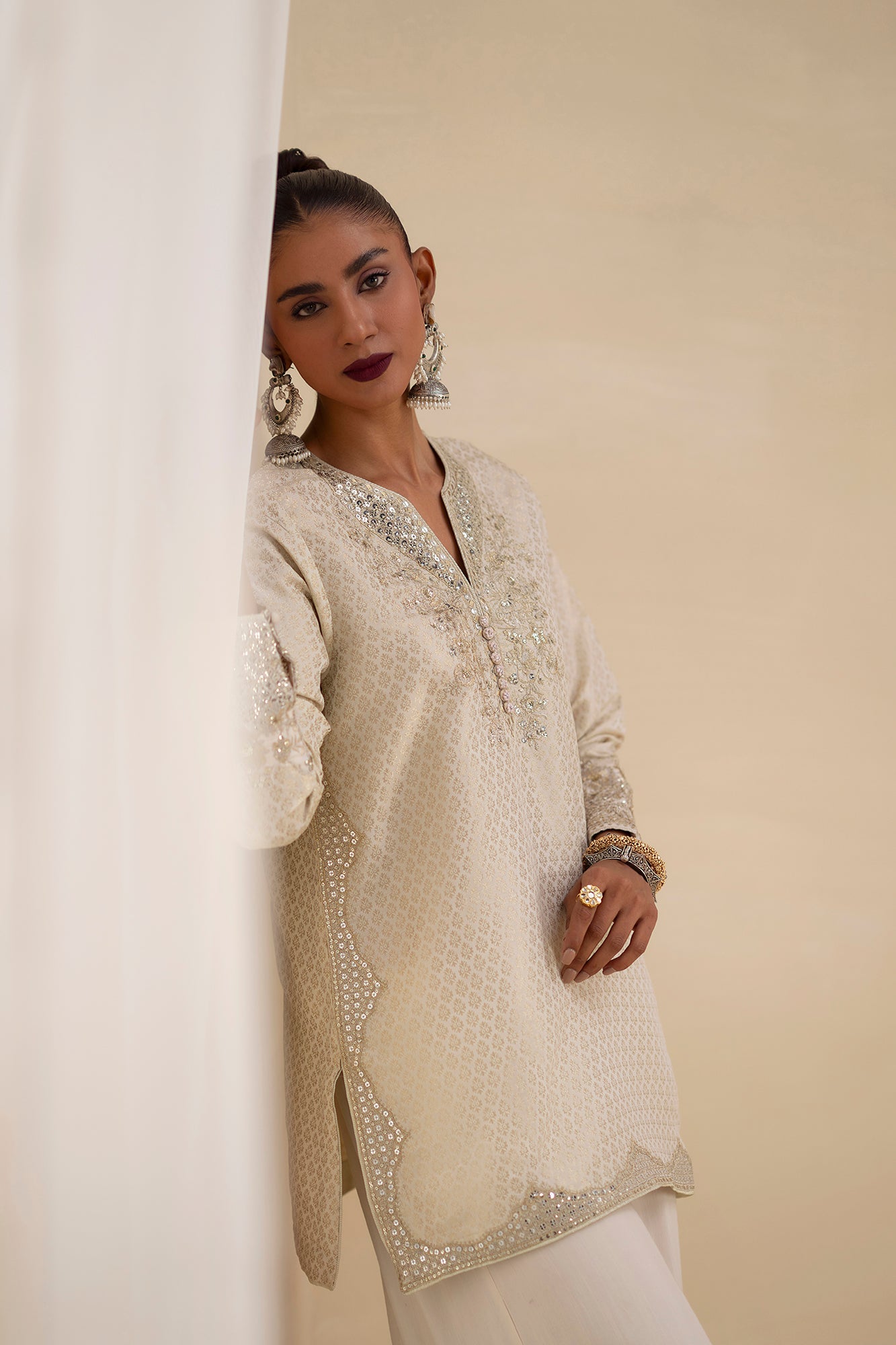 EMBROIDERED SUIT (E0904/104/006) - Image 4