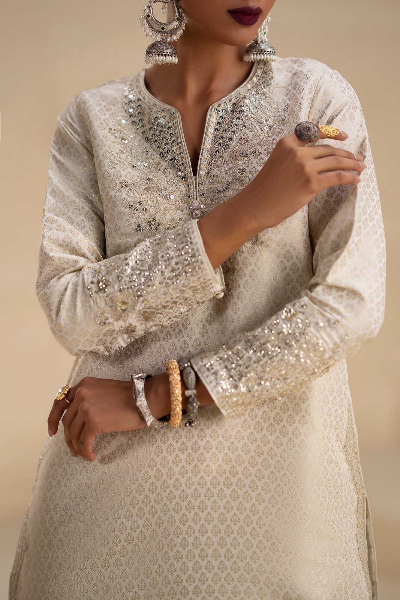 EMBROIDERED SUIT (E0904/104/006) - Image 8
