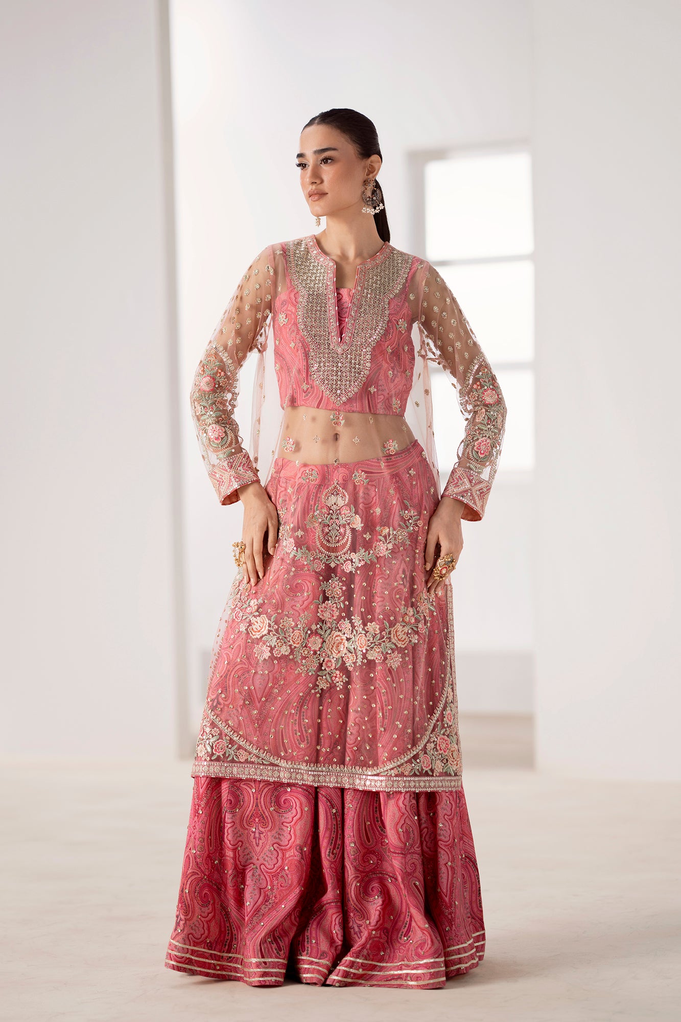 EMBROIDERED SUIT (E0908/104/315) - Image 2