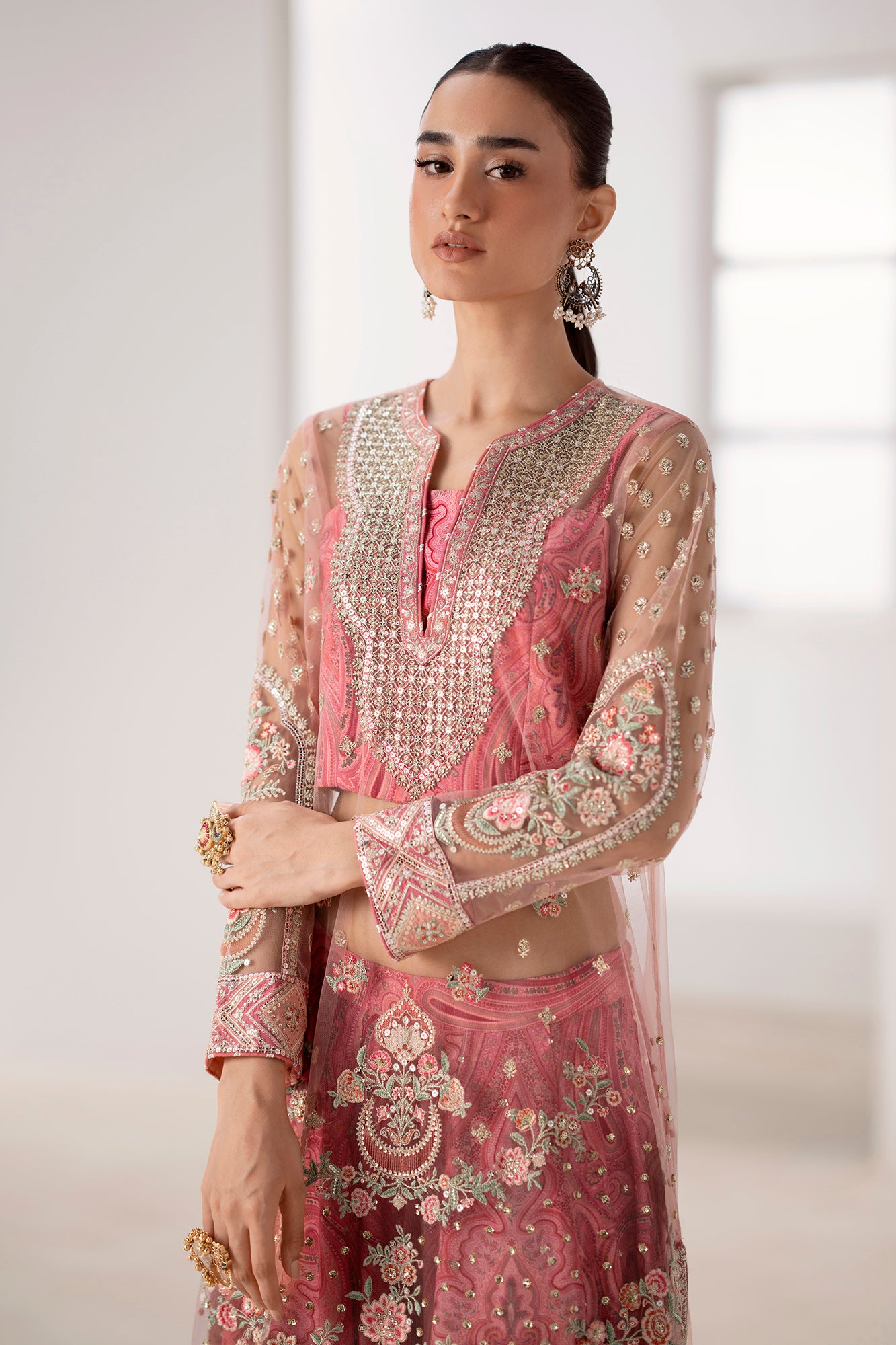 EMBROIDERED SUIT (E0908/104/315) - Image 5