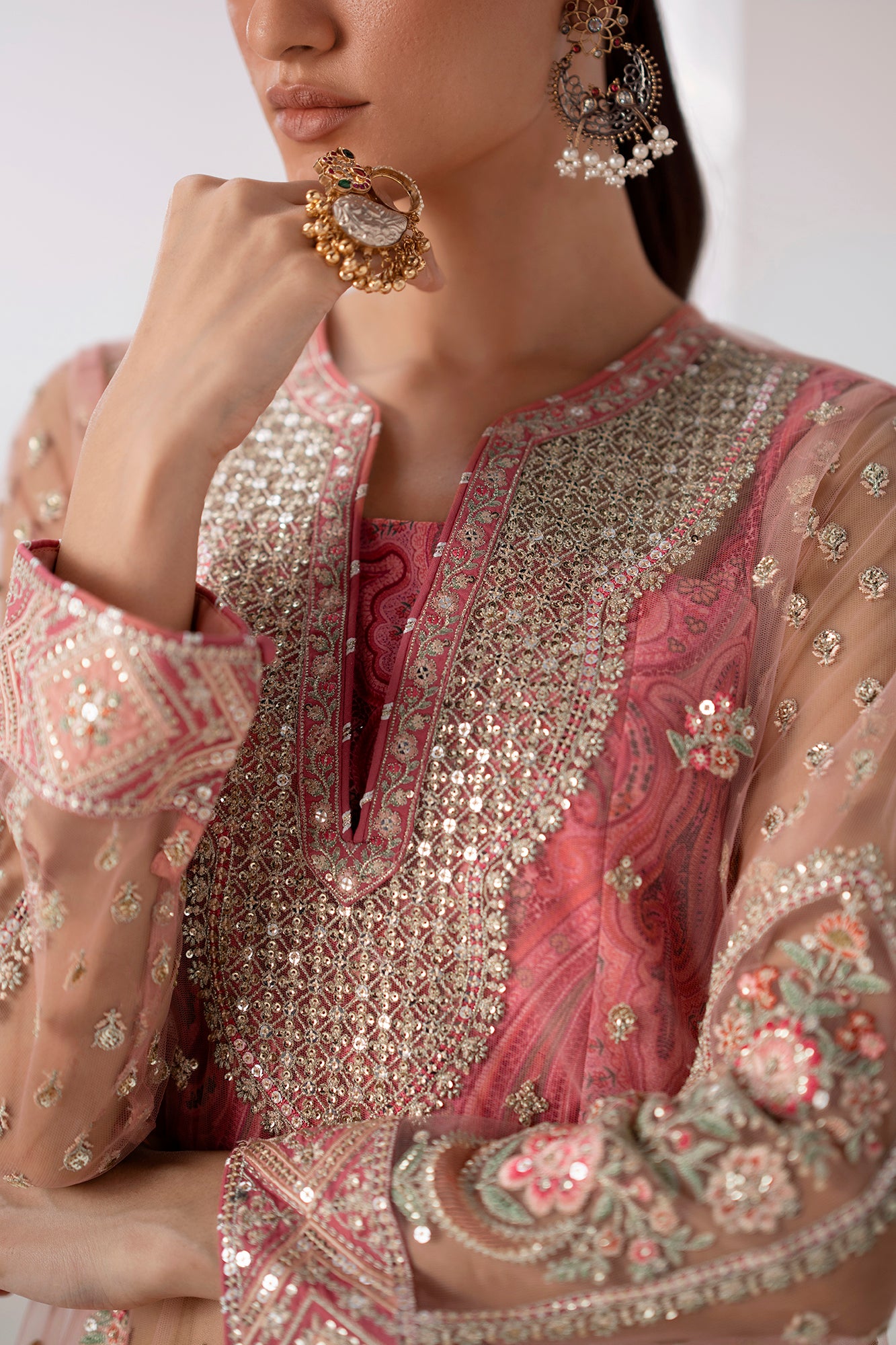 EMBROIDERED SUIT (E0908/104/315) - Image 6