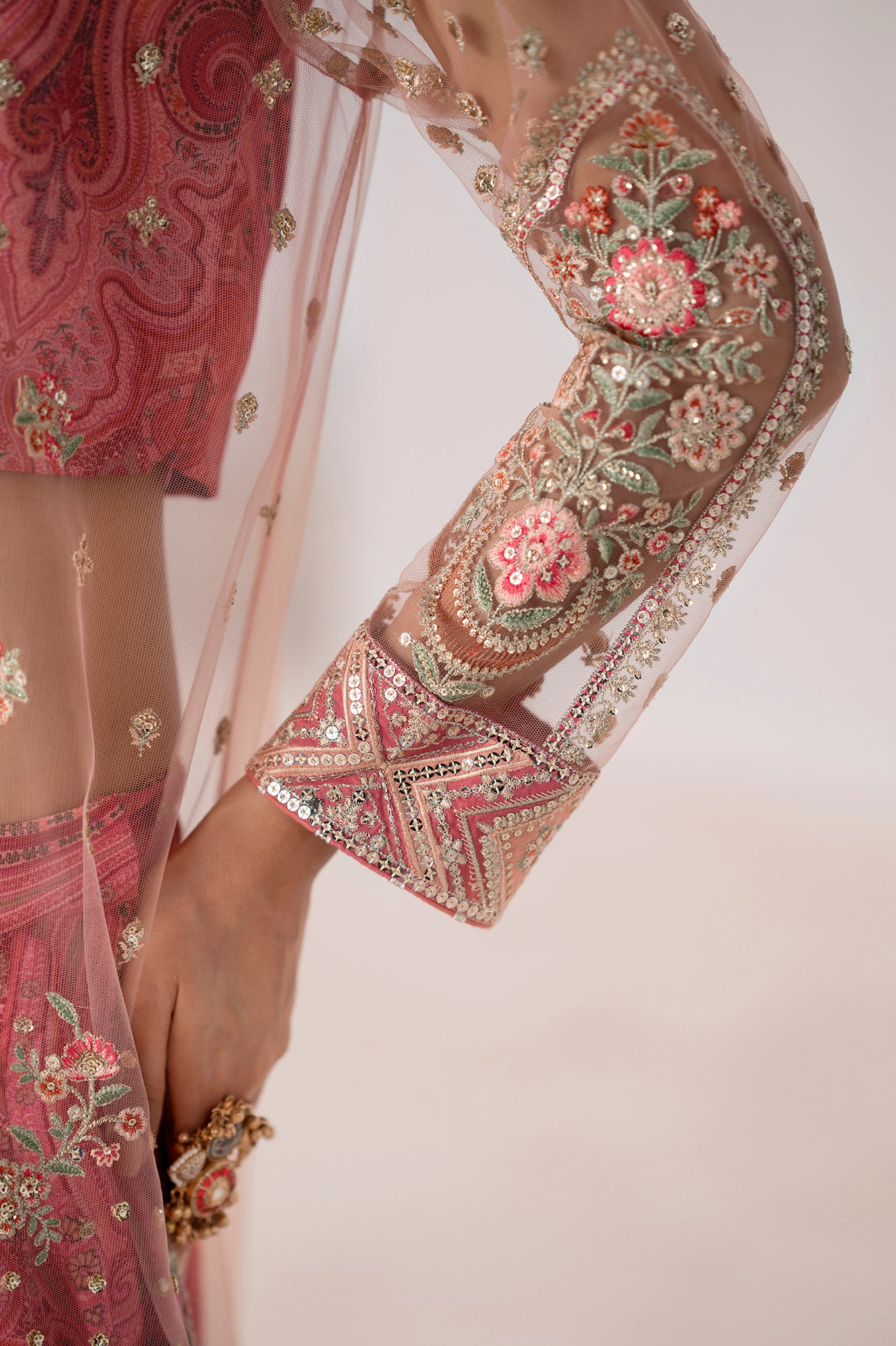 EMBROIDERED SUIT (E0908/104/315) - Image 7