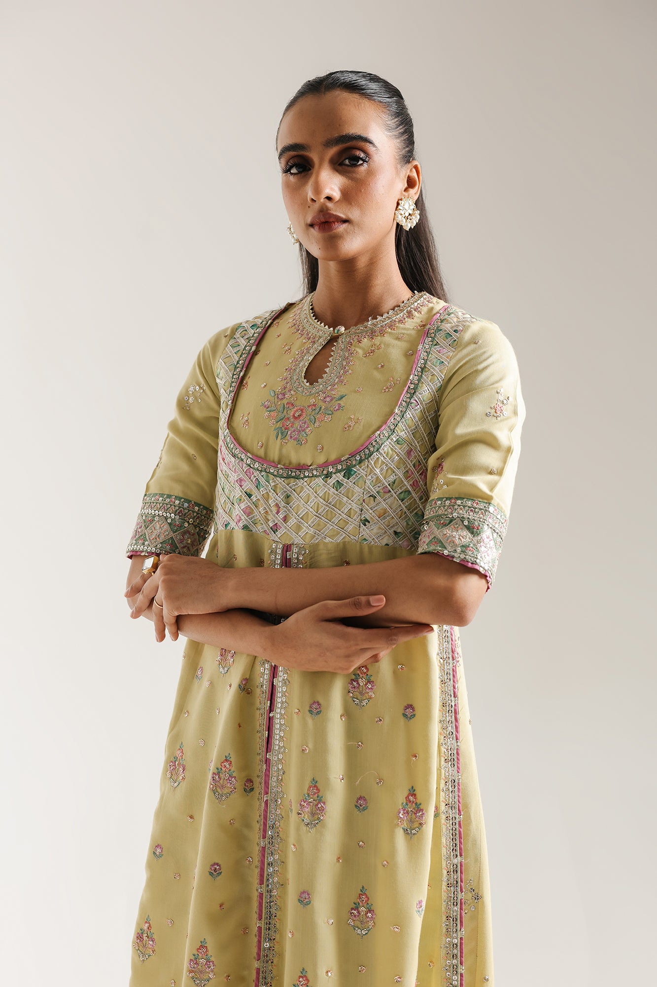 EMBROIDERED SUIT (E0915/104/109) - Image 4