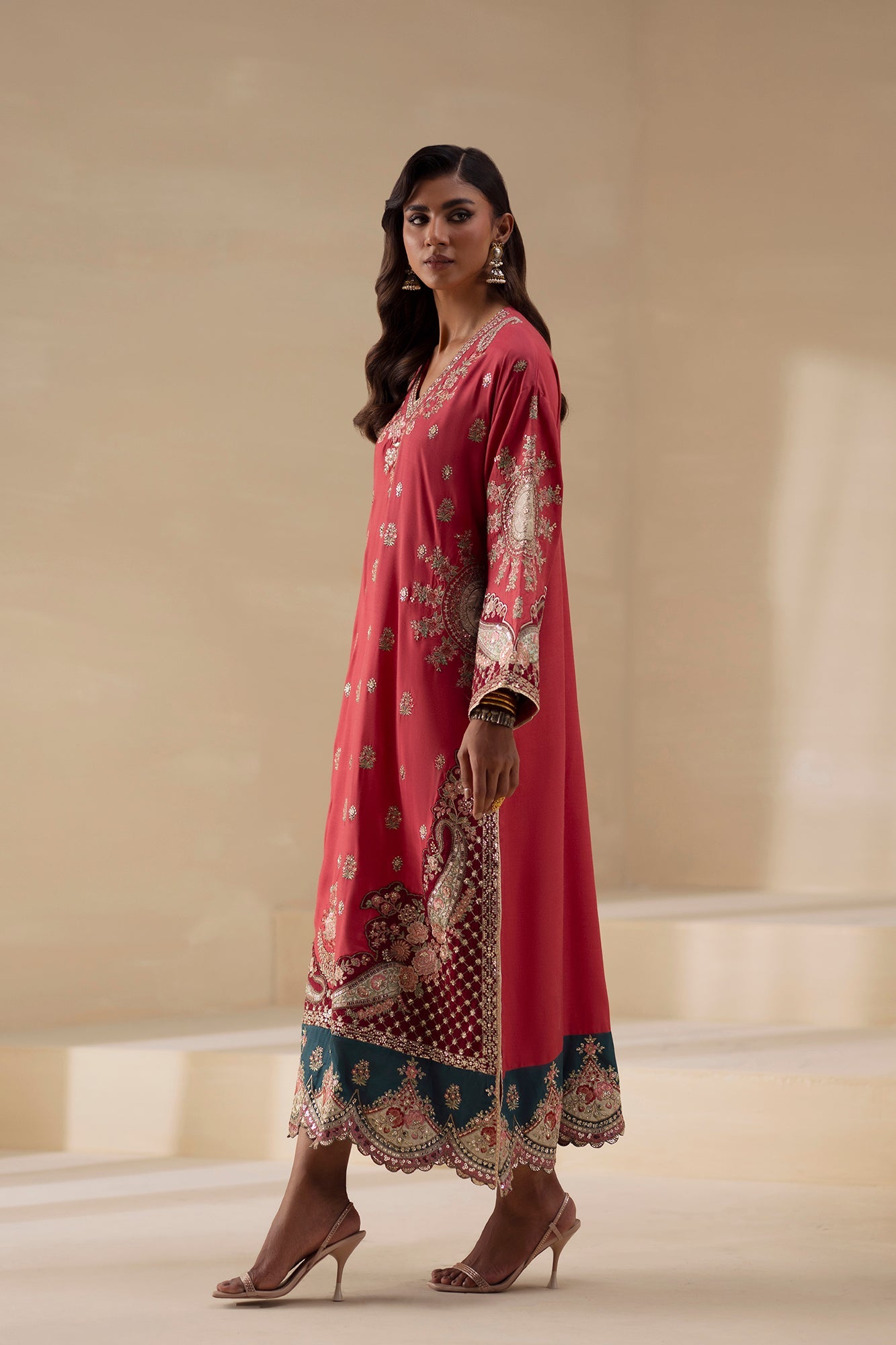 EMBROIDERED KAFTAN (E0942/104/414) - Image 3