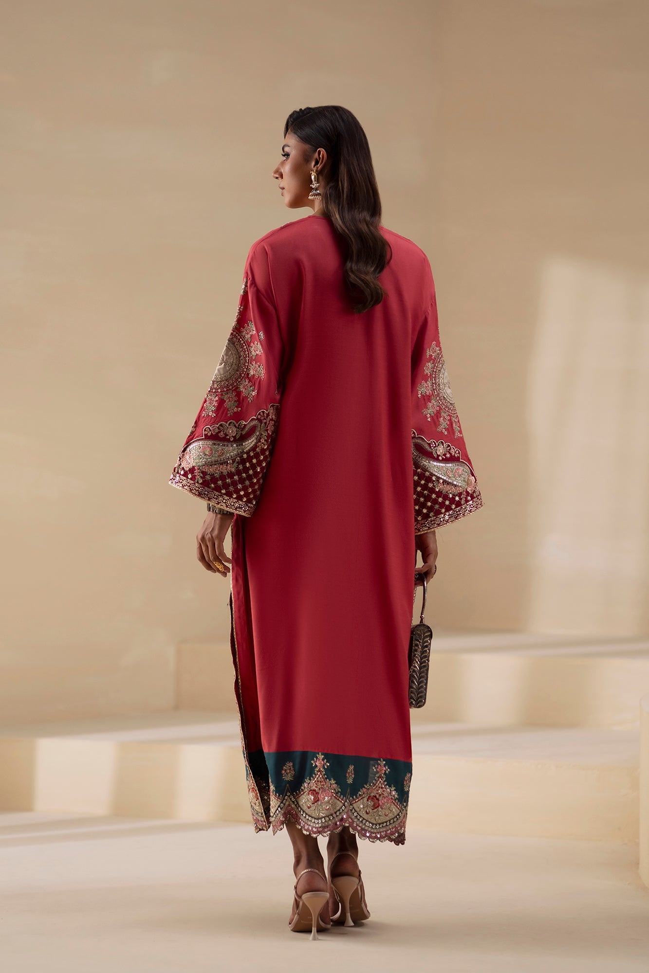 EMBROIDERED KAFTAN (E0942/104/414) - Image 4