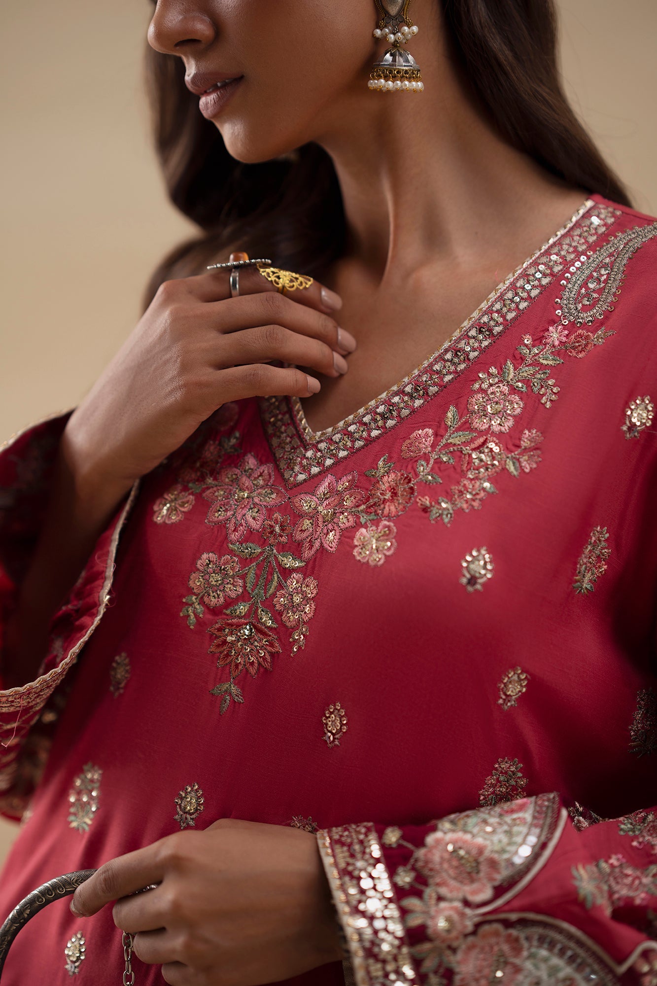 EMBROIDERED KAFTAN (E0942/104/414) - Image 6