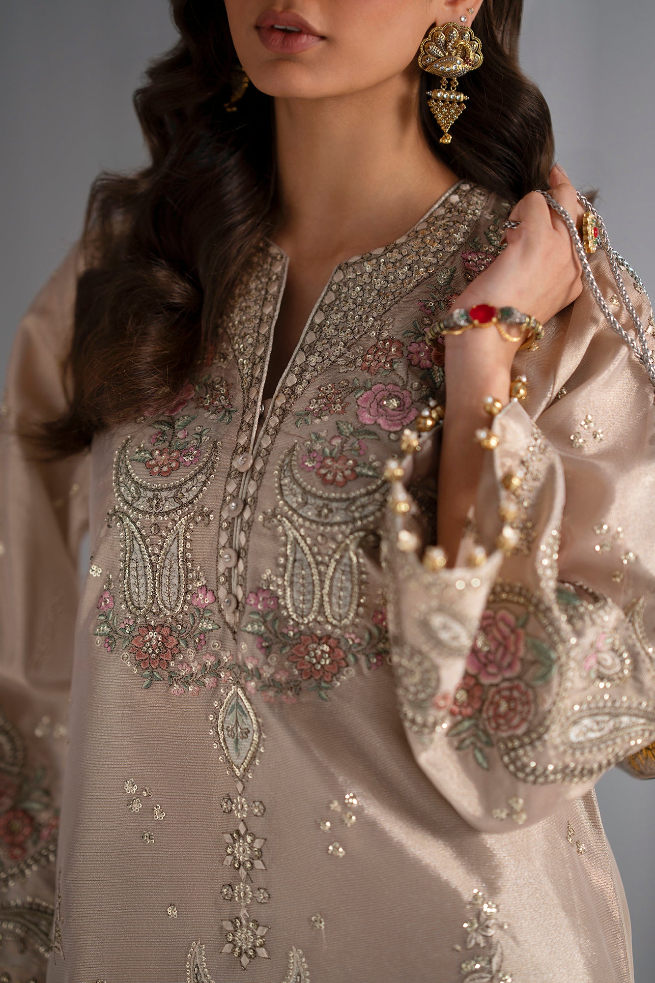 EMBROIDERED SUIT (E0946/104/131) - Image 6