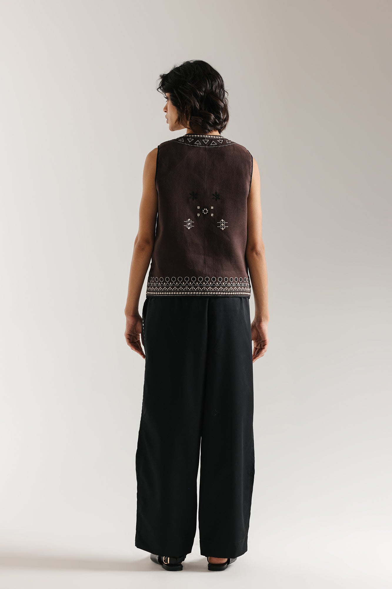 EMBROIDERED TROUSER (E1025/101/902) - Image 3