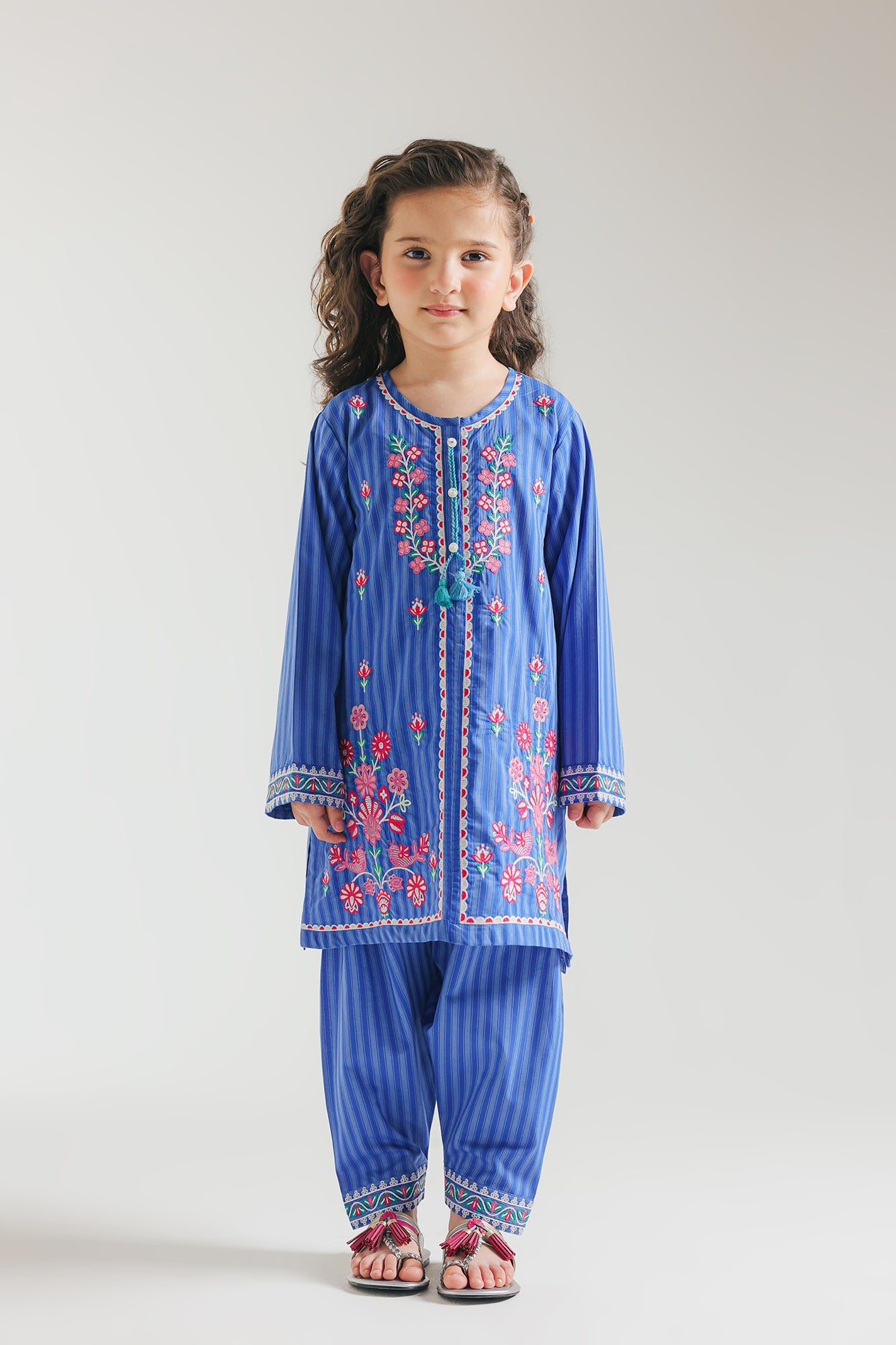 EMBROIDERED SUIT (E1027/402/625) - Image 2