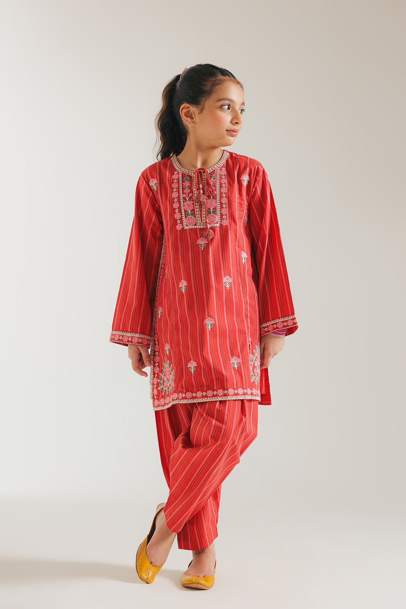 EMBROIDERED SUIT (E1028/402/309) - Image 2