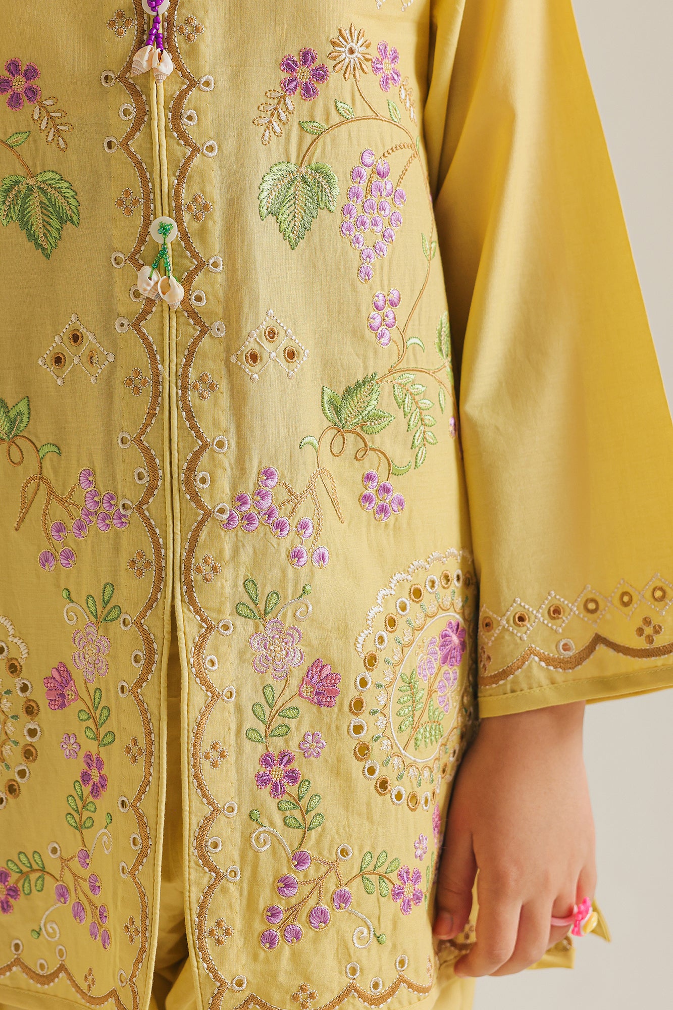 EMBROIDERED SUIT (E1042/402/110) - Image 7