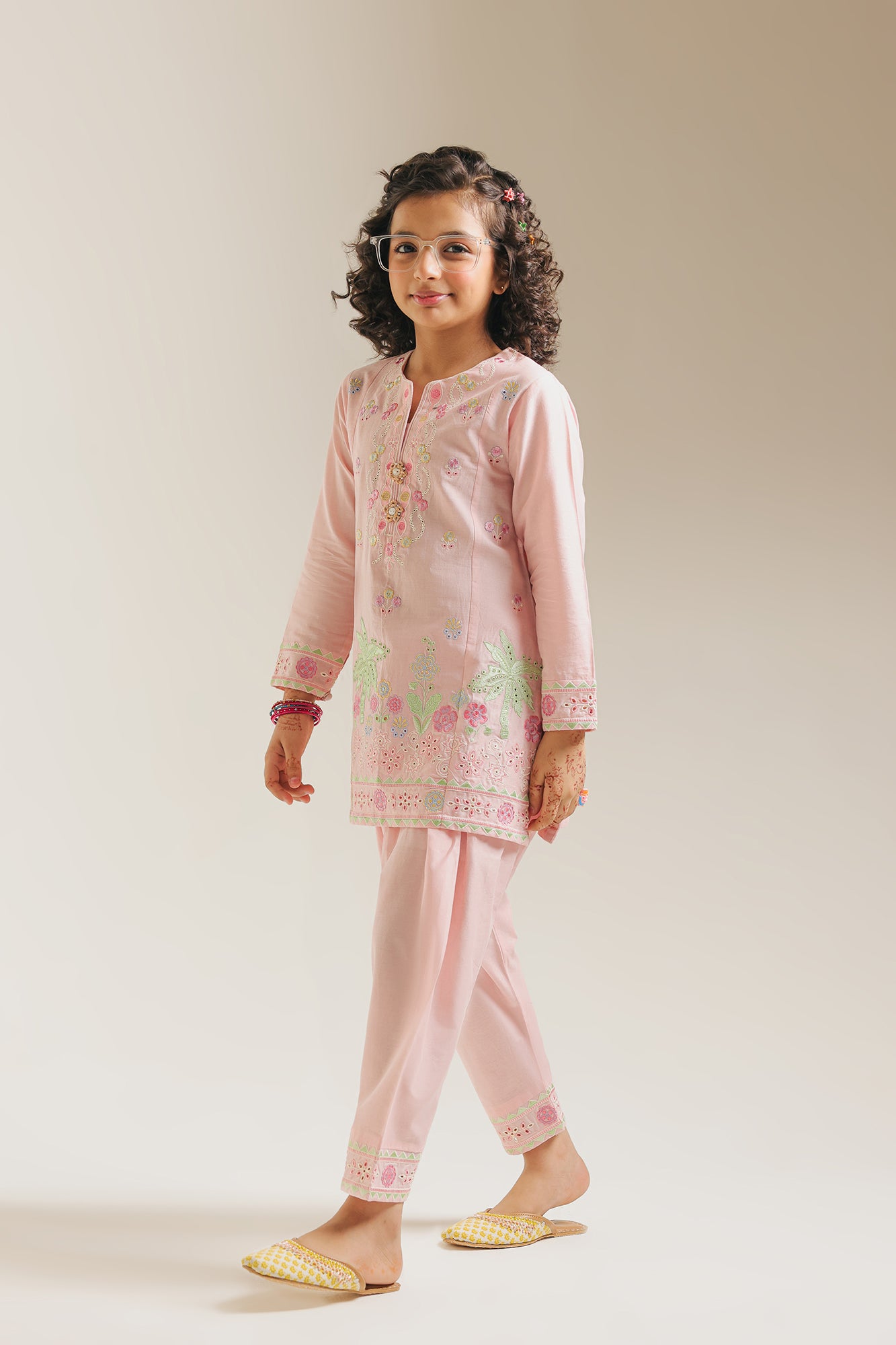 EMBROIDERED SUIT (E1044/402/315) - Image 5