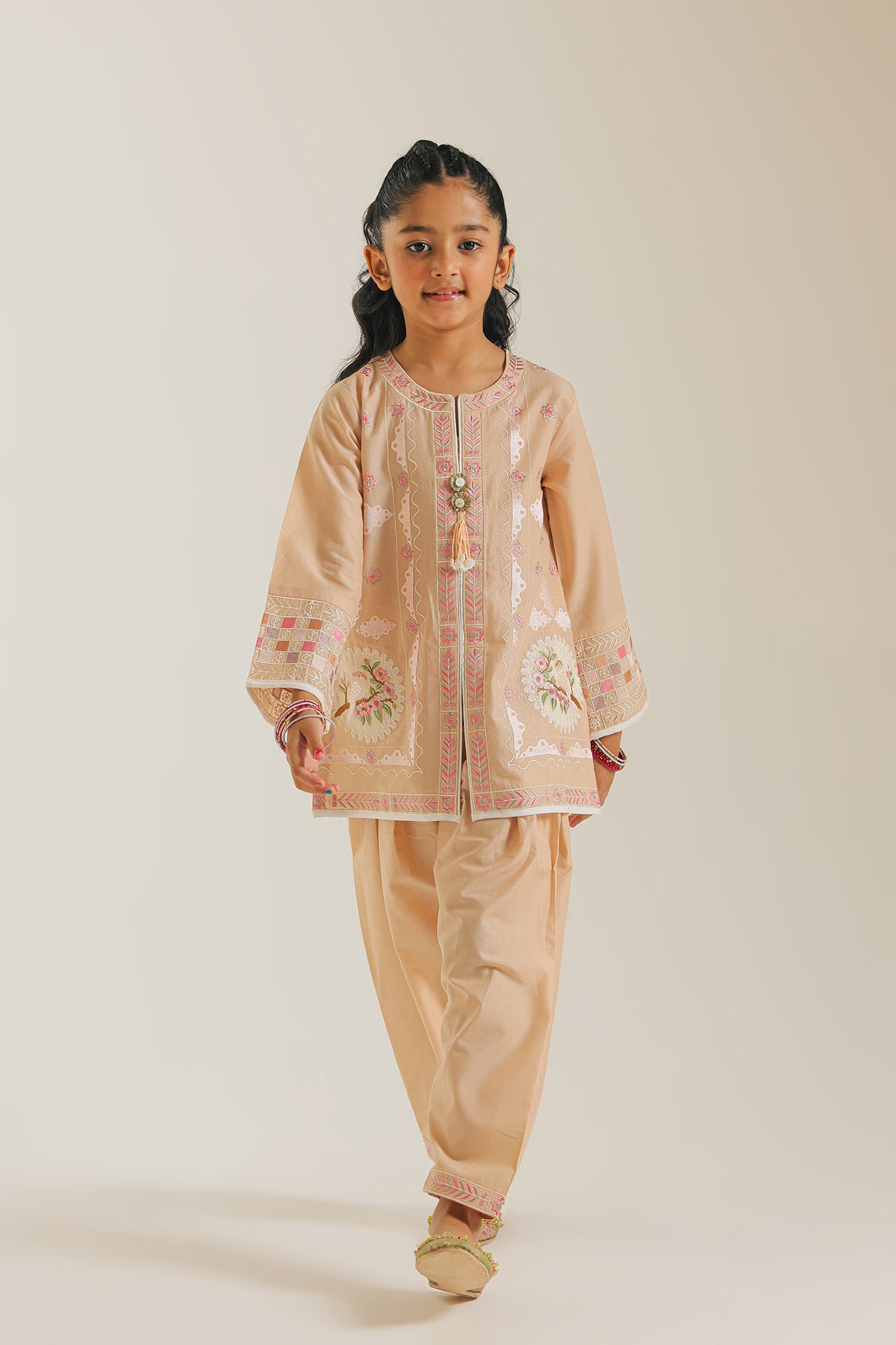 EMBROIDERED SUIT (E1052/402/808) - Image 2