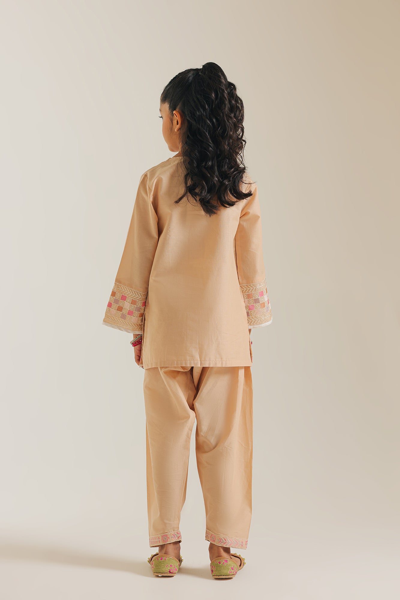 EMBROIDERED SUIT (E1052/402/808) - Image 3