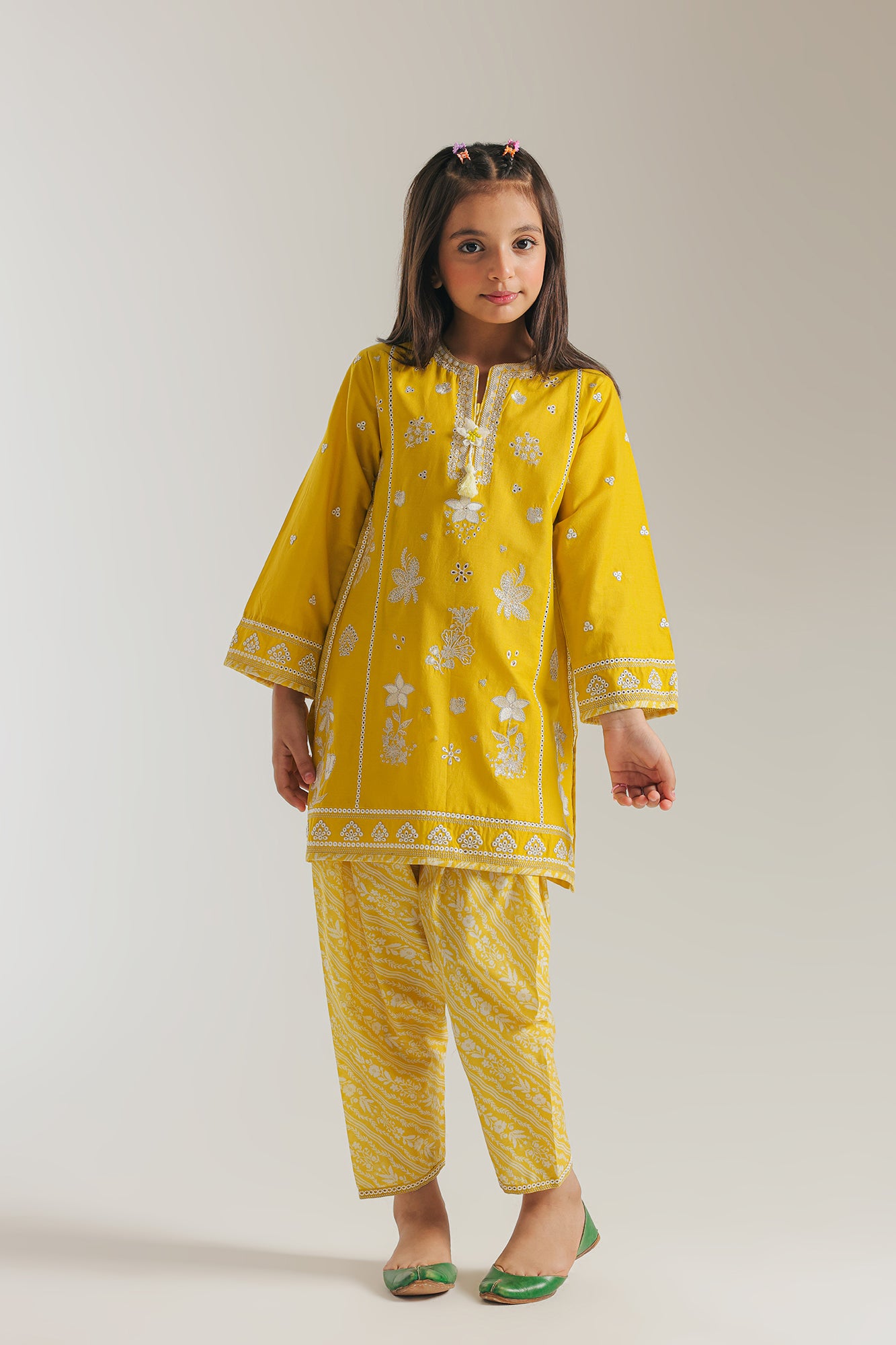 EMBROIDERED SUIT (E1057/402/101) - Image 2