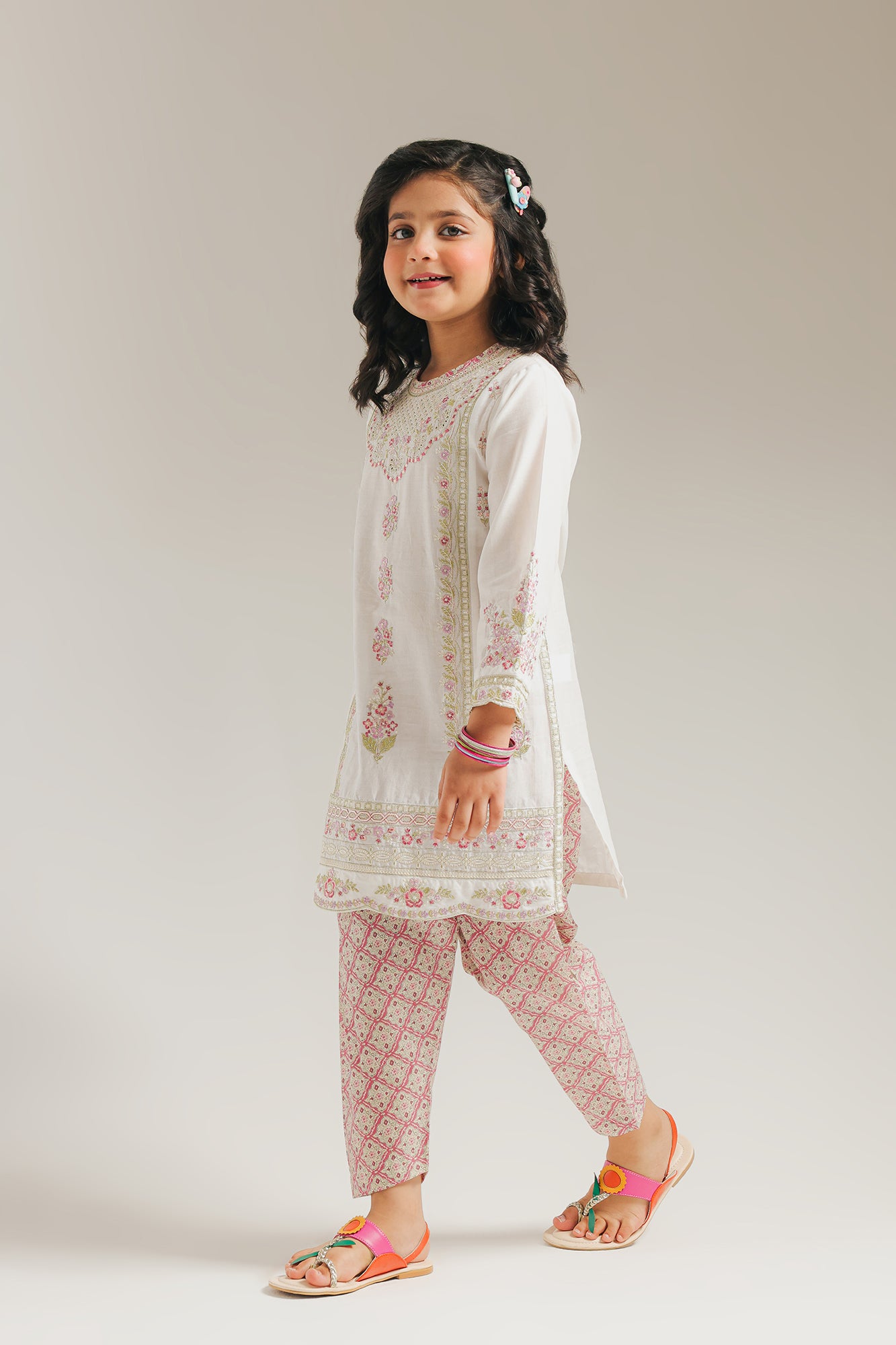 EMBROIDERED SUIT (E1061/402/003) - Image 2