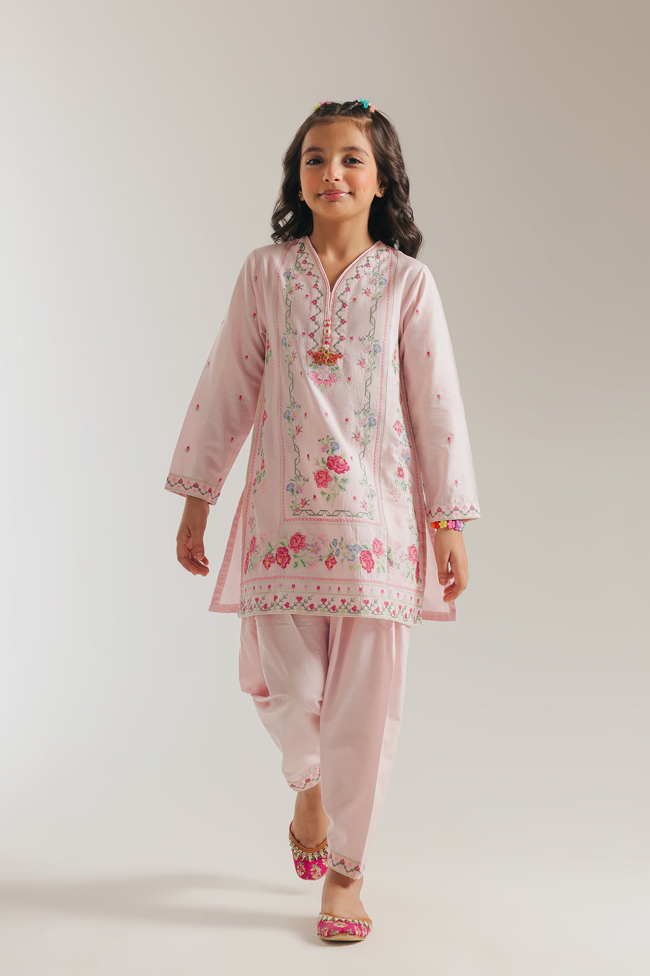 EMBROIDERED SUIT (E1063/402/316) - Image 2