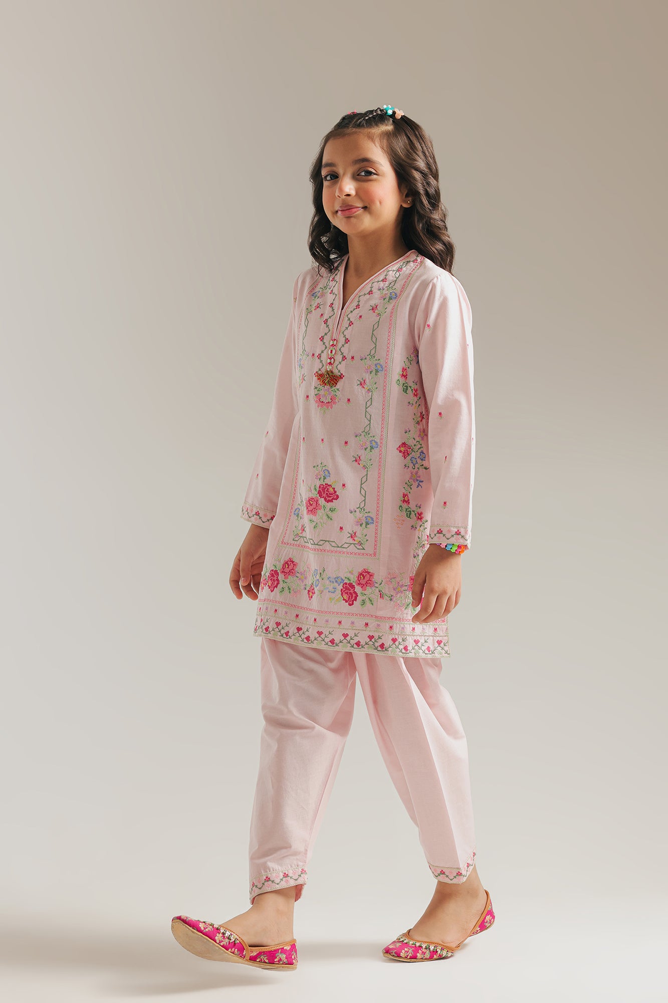 EMBROIDERED SUIT (E1063/402/316) - Image 3