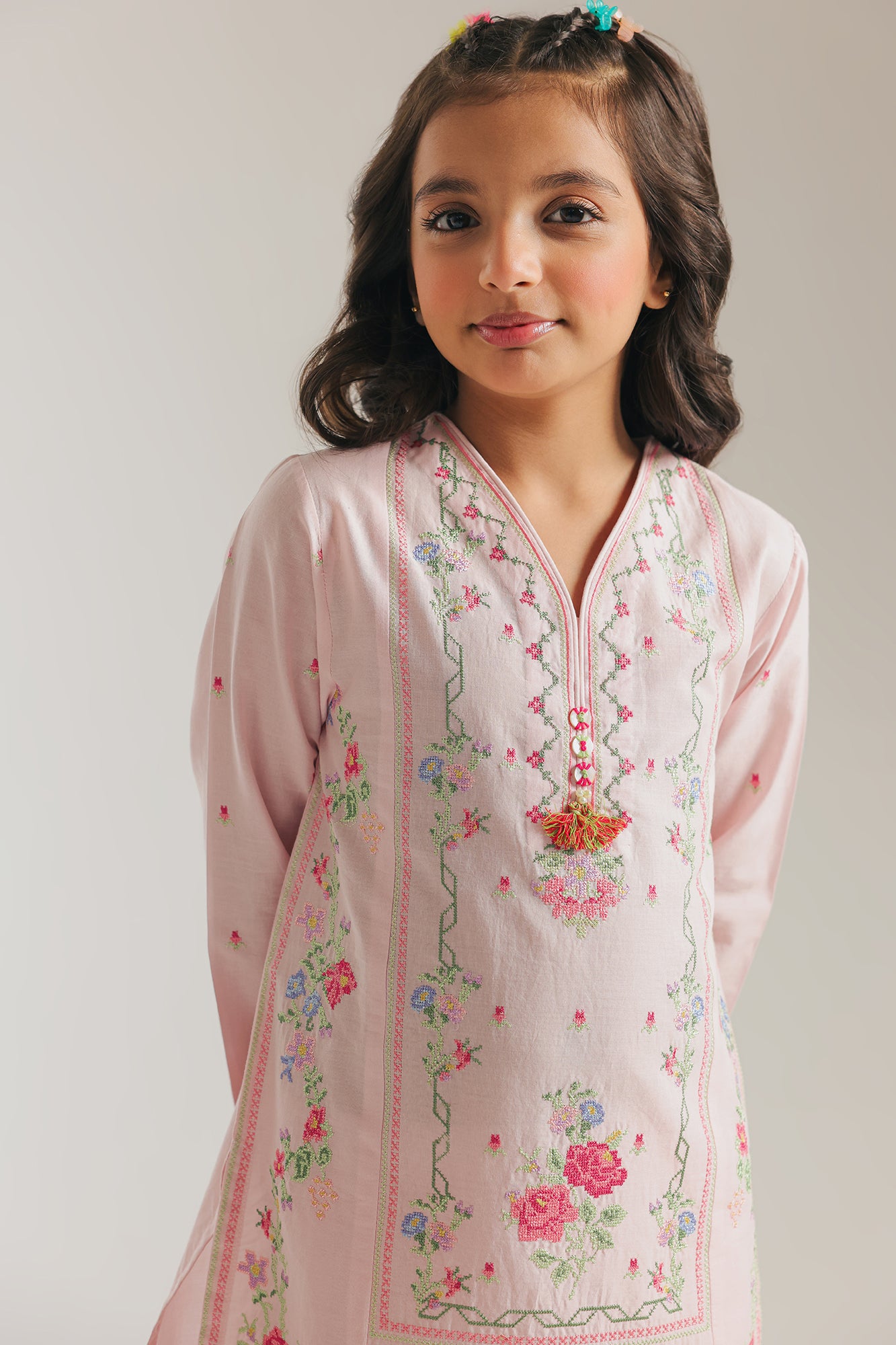 EMBROIDERED SUIT (E1063/402/316) - Image 5
