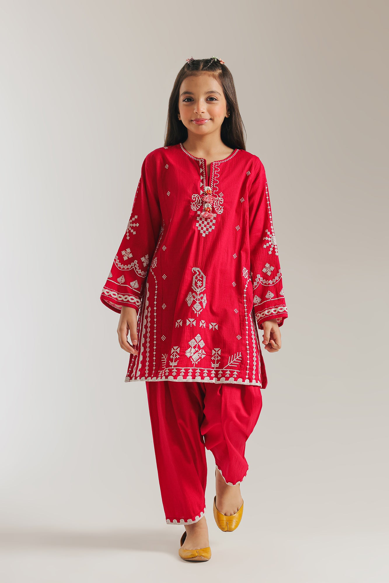 EMBROIDERED SUIT (E1070/402/308) - Image 2