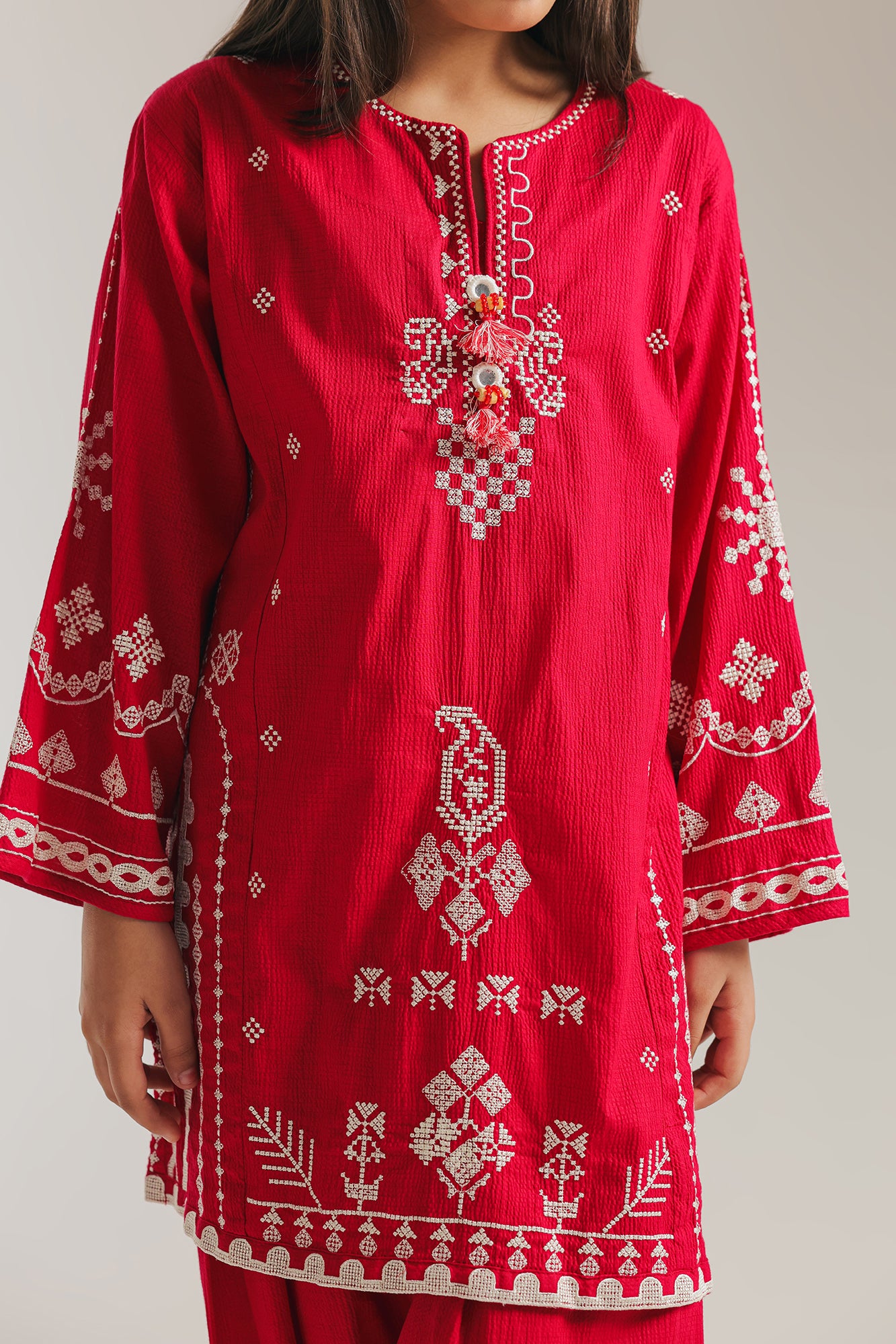 EMBROIDERED SUIT (E1070/402/308) - Image 5