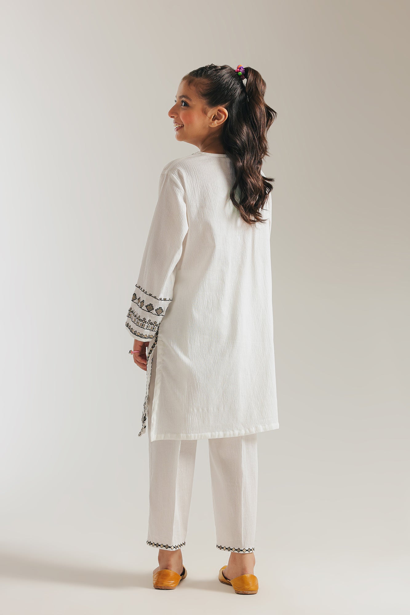 EMBROIDERED SUIT (E1073/402/003) - Image 4