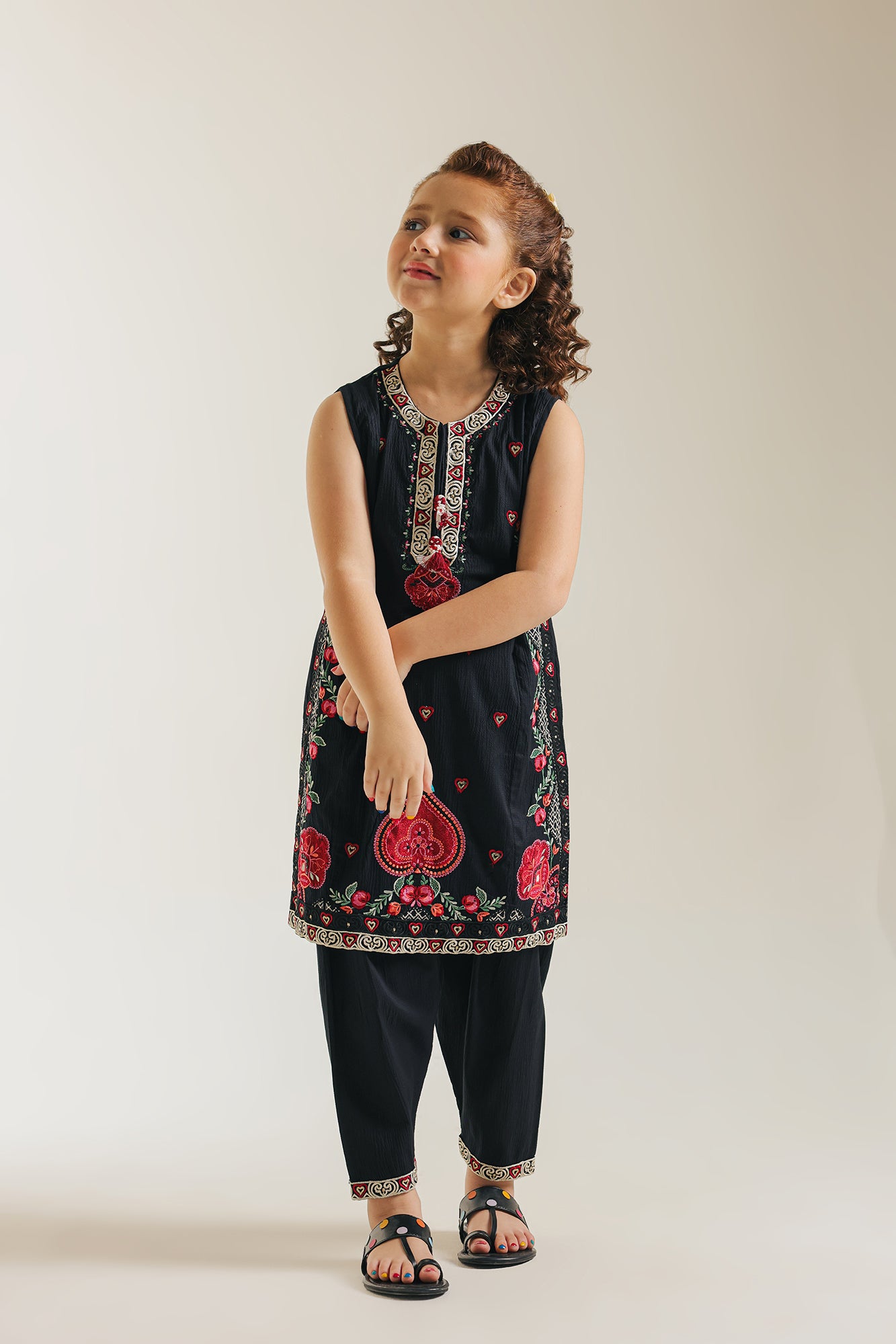 EMBROIDERED SUIT (E1074/402/901) - Image 3